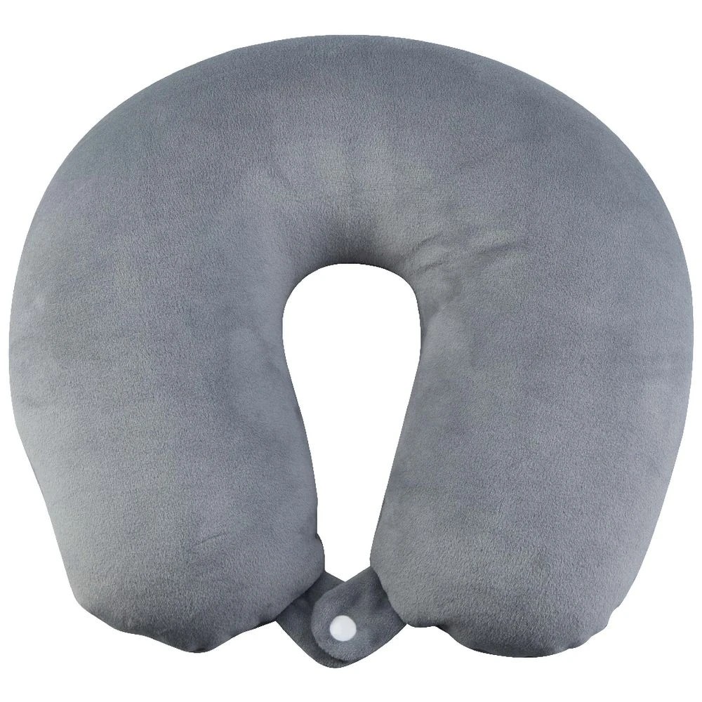 3 J.Burrows Padded Neck Pillow Grey, 3 of 4