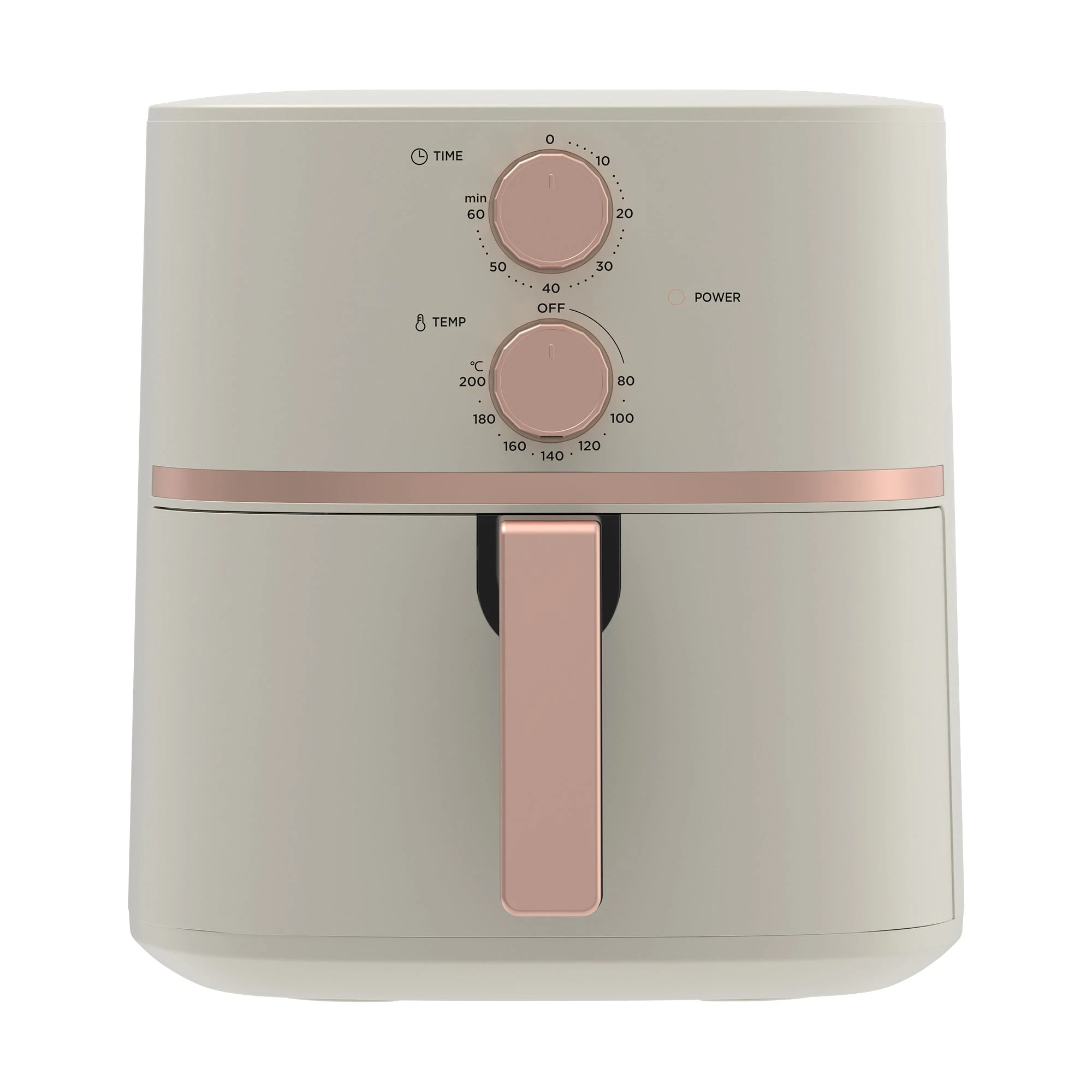 1 Auspure Air Fryer 4.5L Easy Knob Control with Cookbook, 1 of 1
