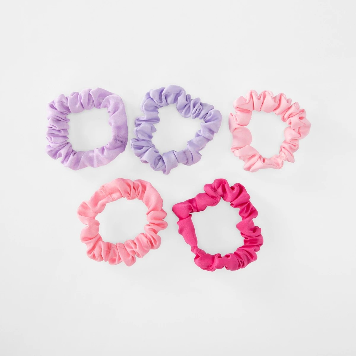 1 OXX Haircare 5 Pack Scrunchies, 1 of 4