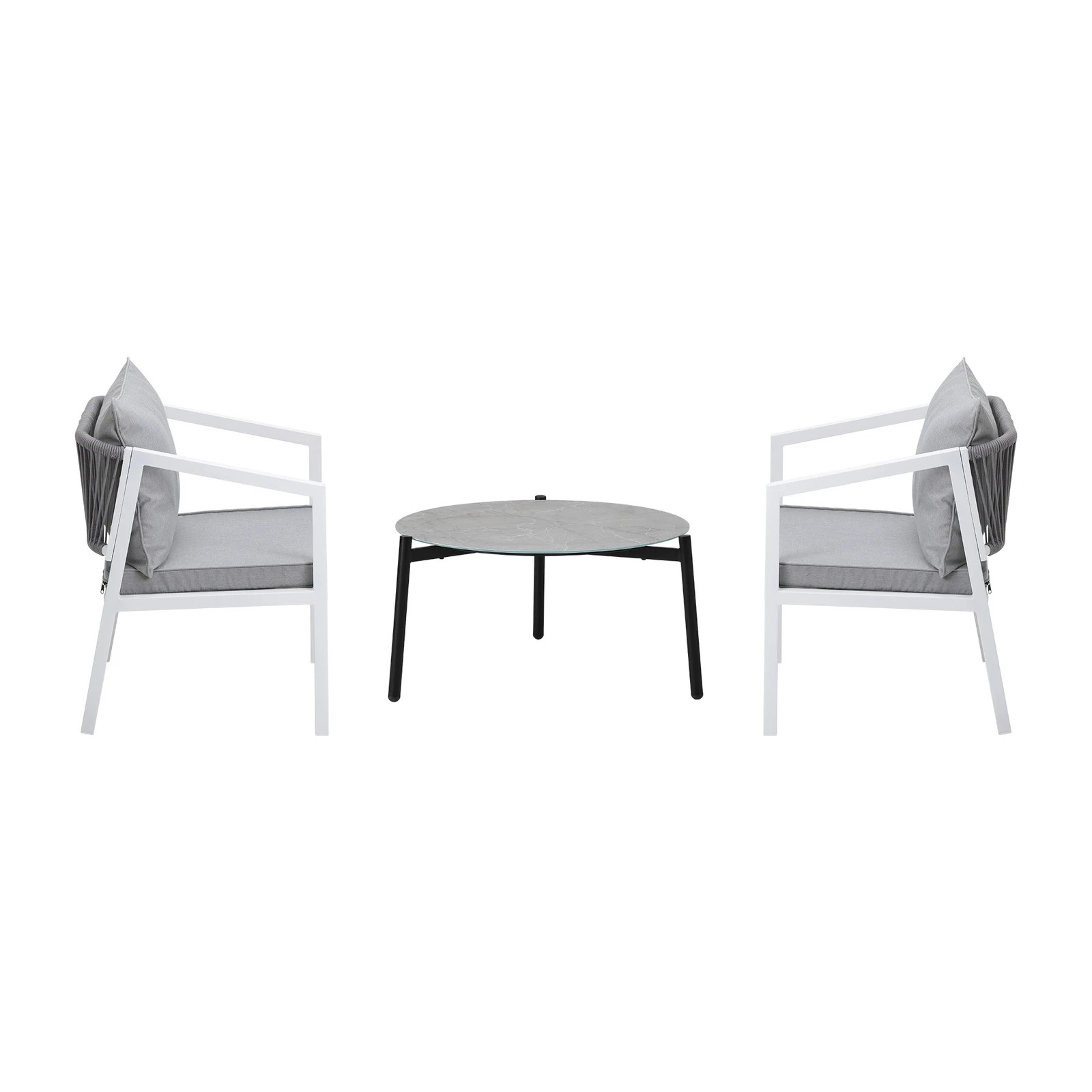 8 Livsip Outdoor Patio Setting Furniture Lounge Set 70cm Coffee Table
 - Multi, 8 of 10