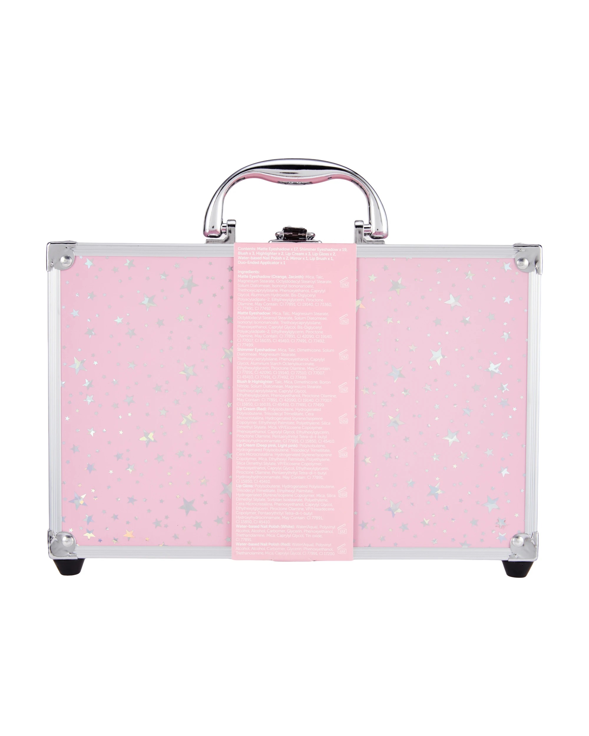 6 OXX Junior 51 Piece Starry Makeup Train Case Kit, 6 of 6