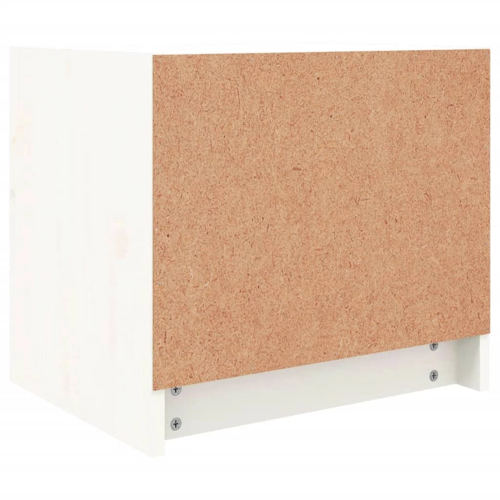 8 vidaXL Bedside Tables Ample Storage - White, 8 of 9