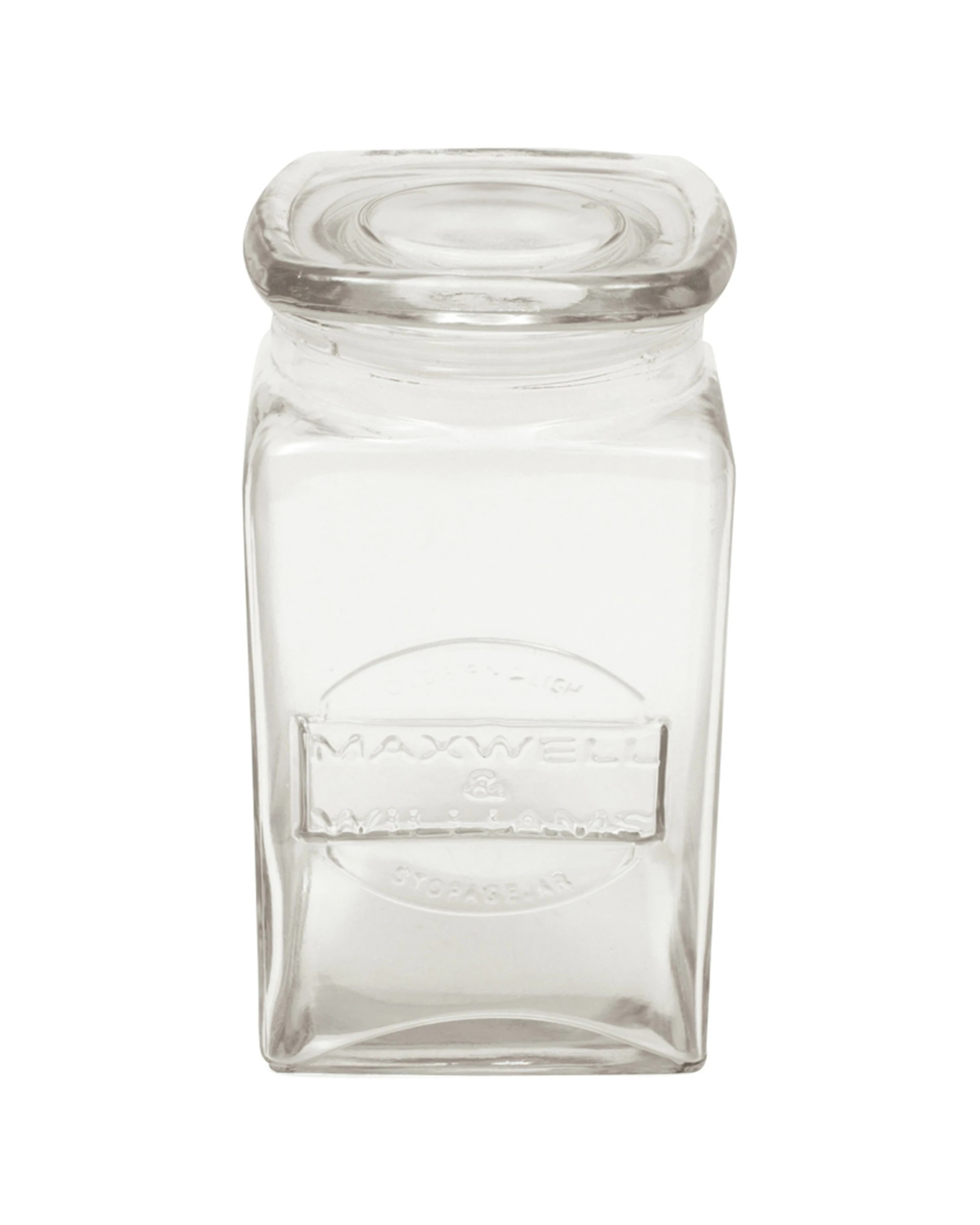 1 Maxwell & Williams Olde English Glass Storage Dispenser With Stand For Pantry - Clear, 1 of 3