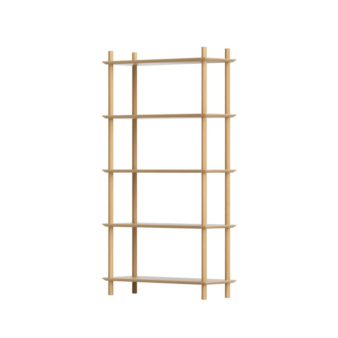 1 Artiss Bookshelf 5 Tiers Bookcase - Natural, 1 of 6