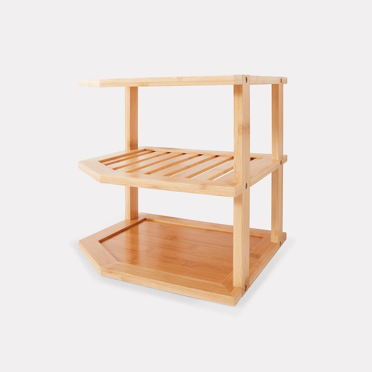 2 3 Tier Bamboo Pantry Shelf, 2 of 5