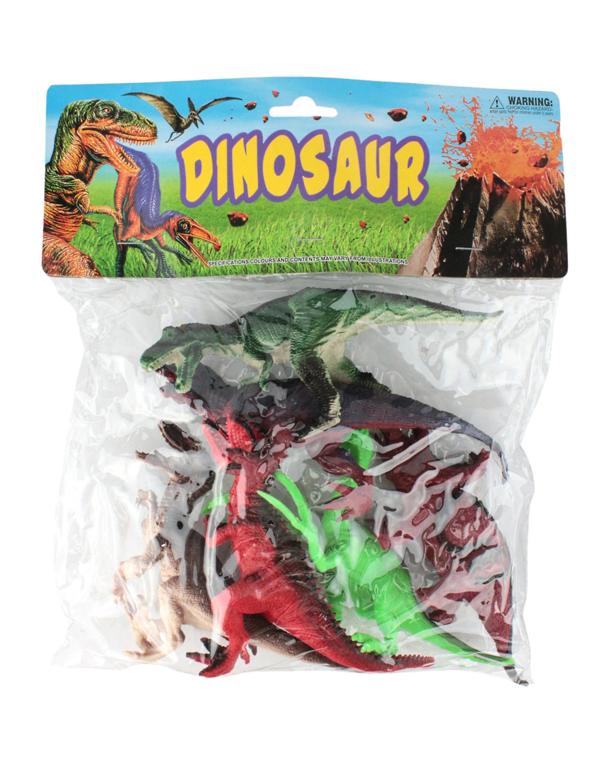 2 Partyrama Dinosaur Playset Pack of 6, 2 of 3
