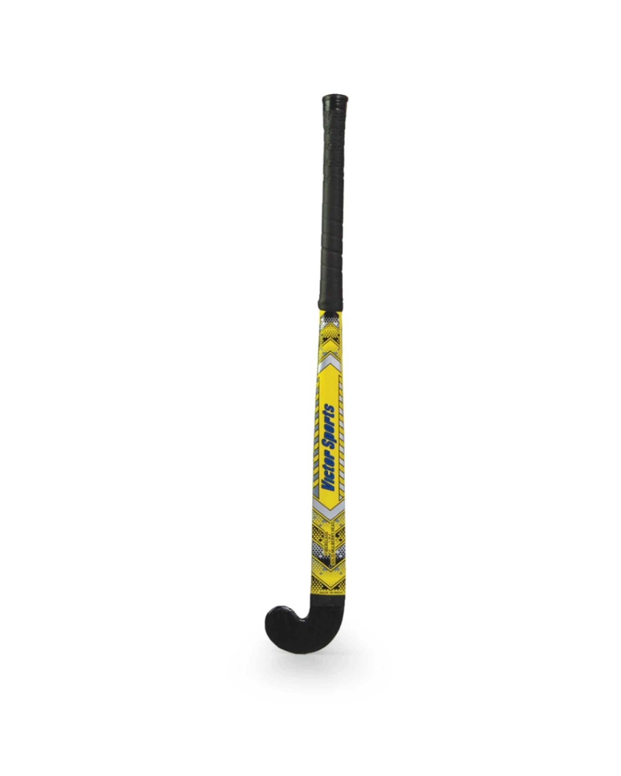 2 Victor Sports Hockey Stick Match Soft Grip Wooden 30 Inches - Yellow, 2 of 2