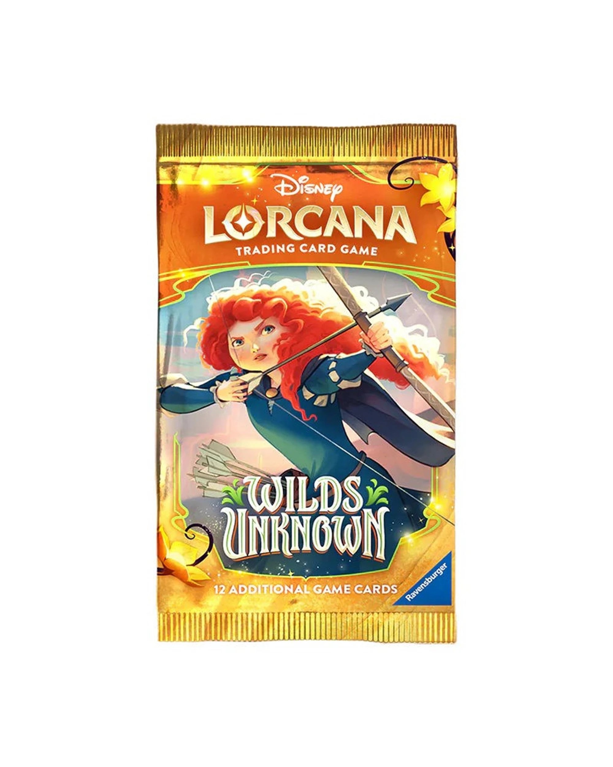 3 Disney Lorcana TCG: Wilds Unknown Booster Pack, 3 of 3