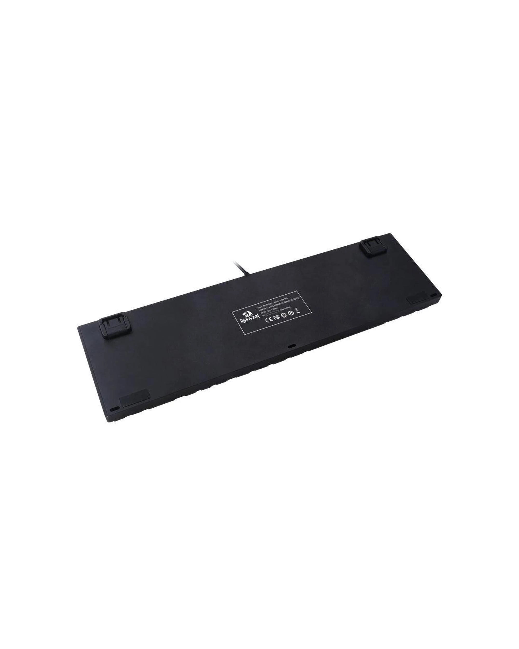 7 Redragon K556RGB Devarajas Black Metal FullSize Wired Mechanical Keyboard, 7 of 8