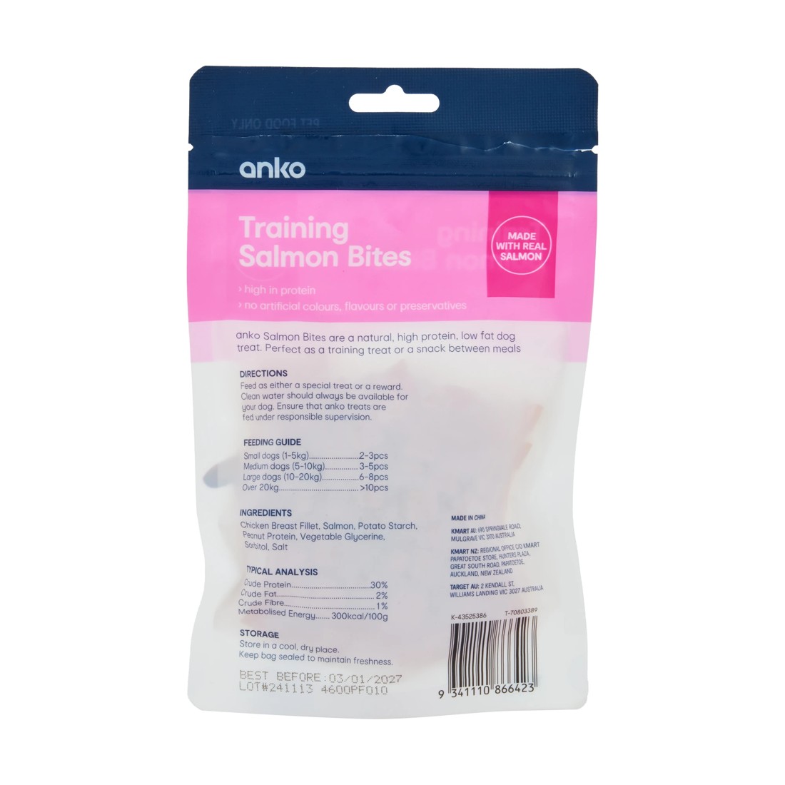 3 Pet Treat Salmon Training Bites, 3 of 3