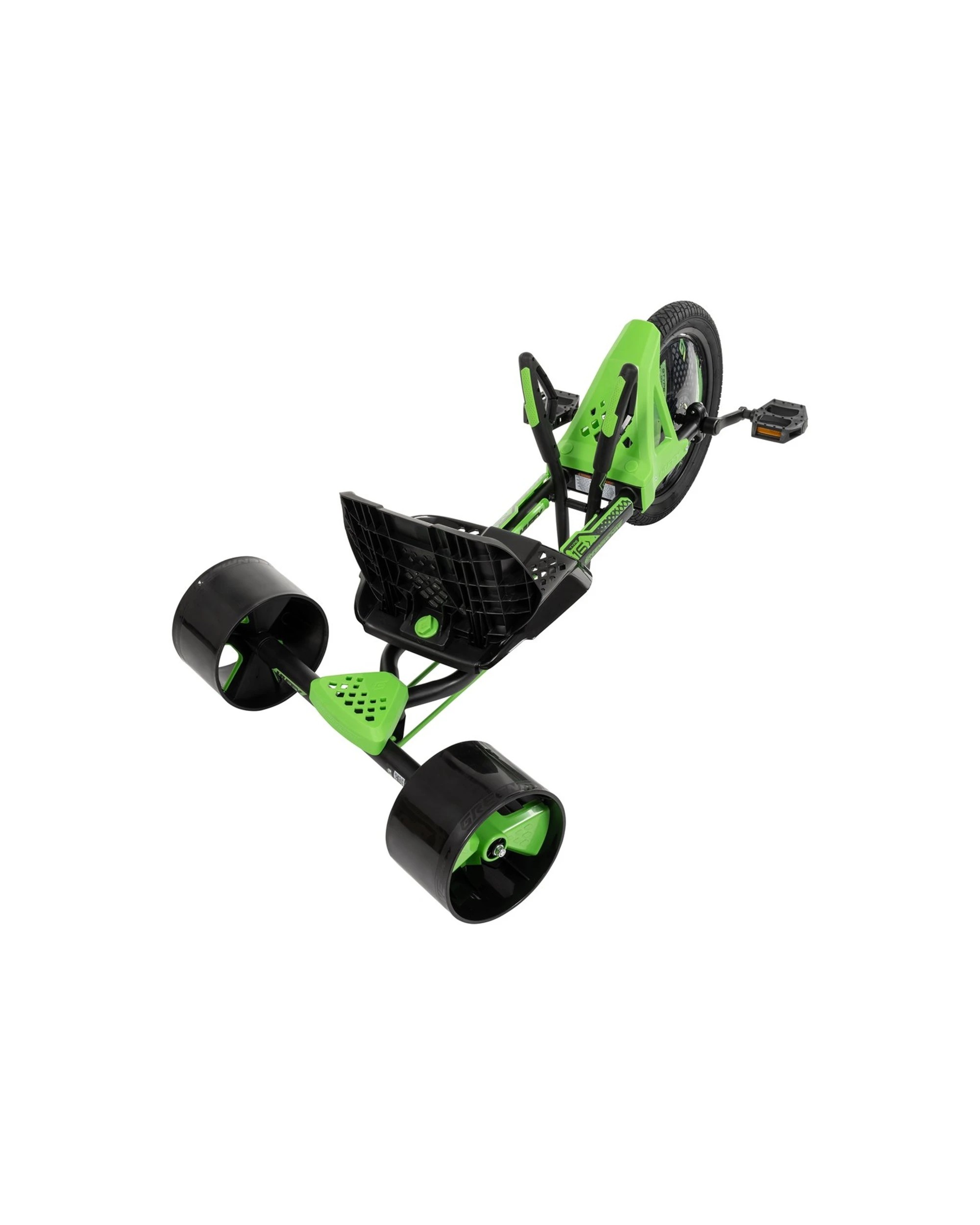 3 Plum Play Au Green Machine 16 Inch Drift Trike With Adjustable Seat Age 5 And Up - Green, 3 of 8