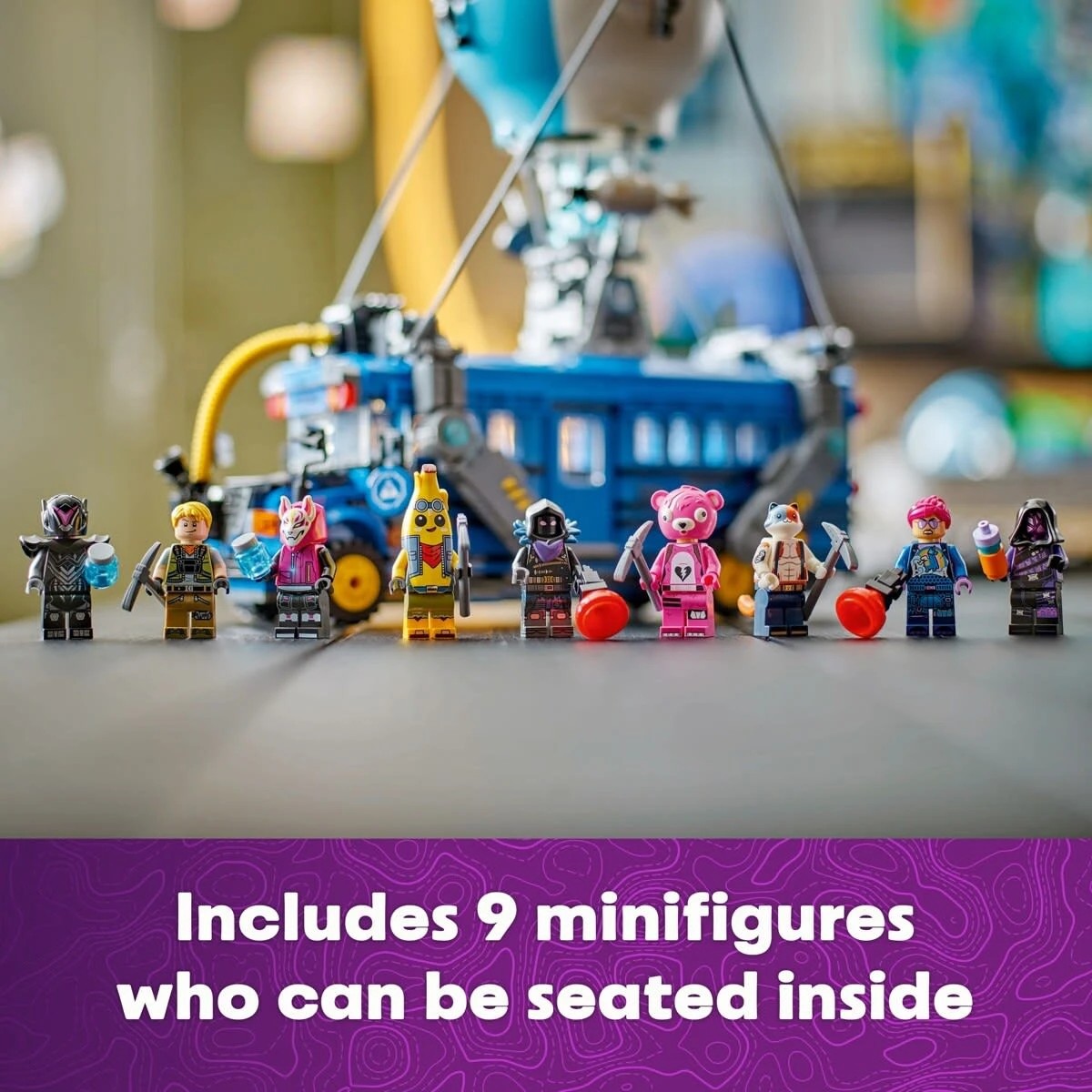 9 LEGO Fortnite Battle Bus 77073, 9 of 10