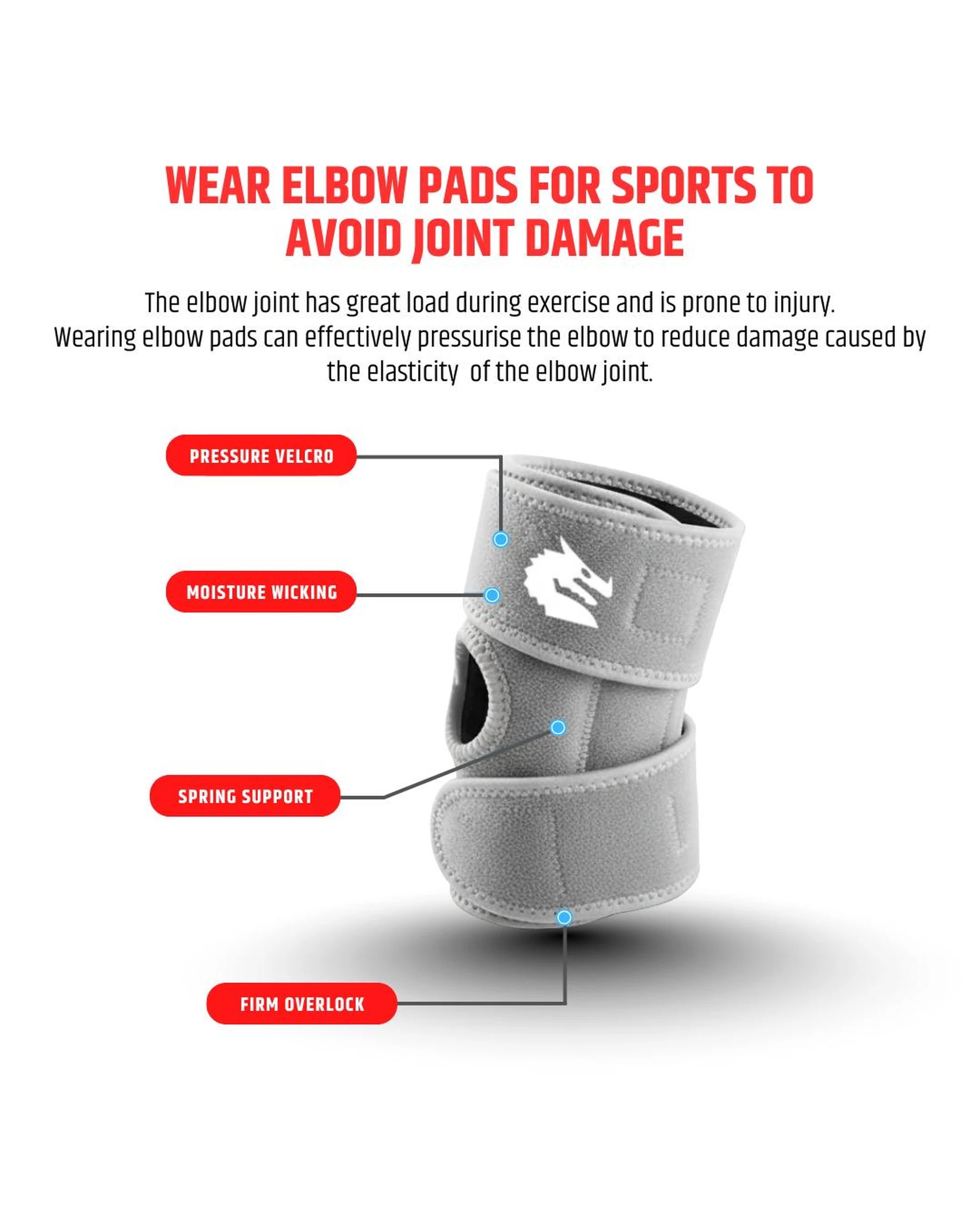 4 Morgan Adjustable Elbow Support Brace, 4 of 4