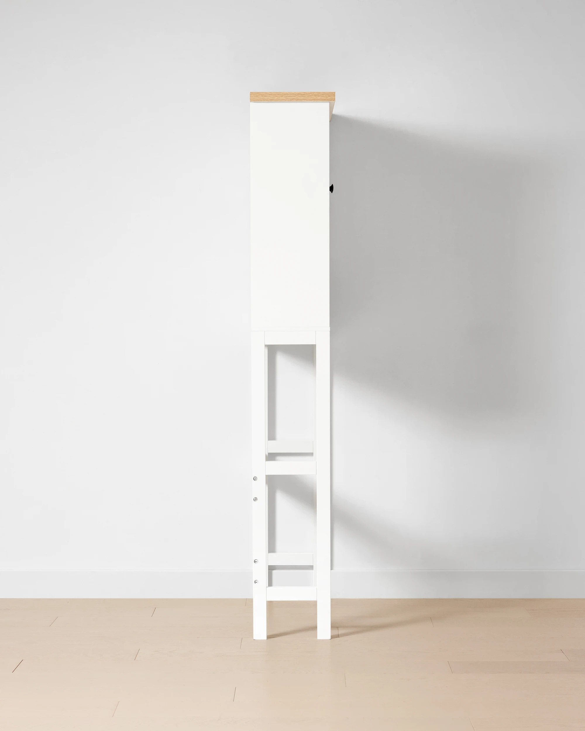 3 Camille 2 Door Cabinet - White, 3 of 7