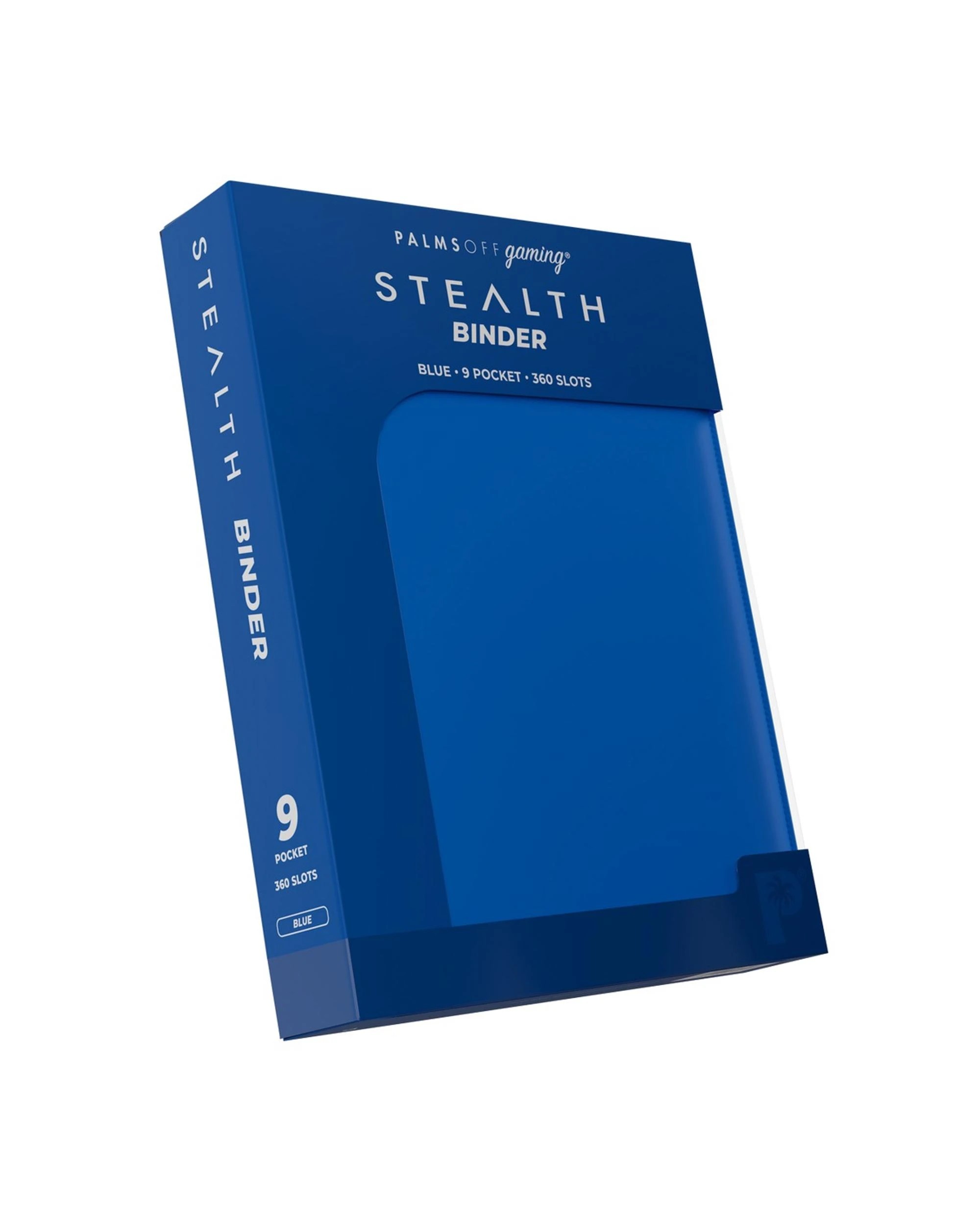 8 Palms Off Gaming Stealth 9 Pocket Zip Binder - Blue, 8 of 8