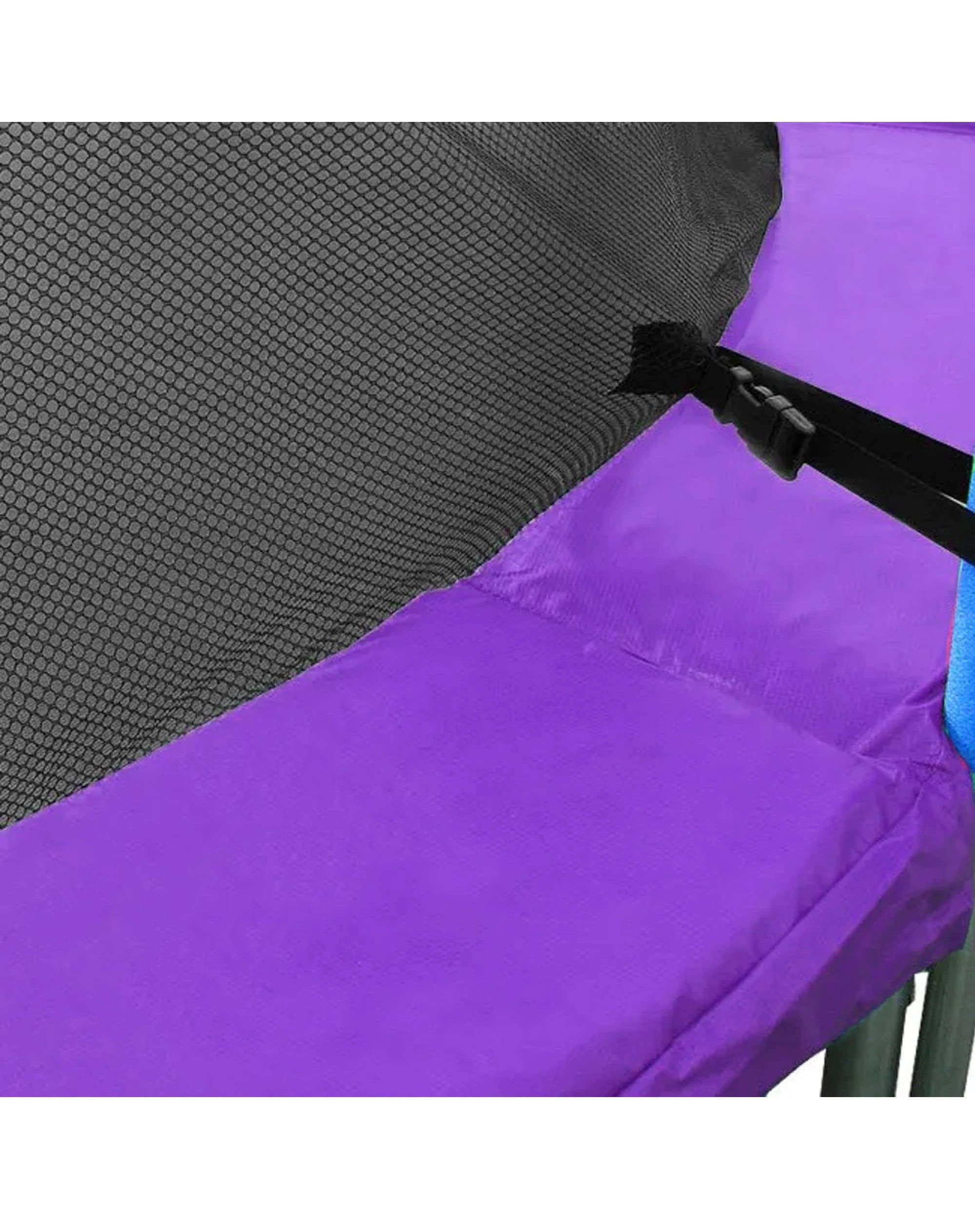 3 Kahuna 8ft Trampoline Replacement Safety Spring Pad Round Cover Outdoor Reinforced - Purple, 3 of 7