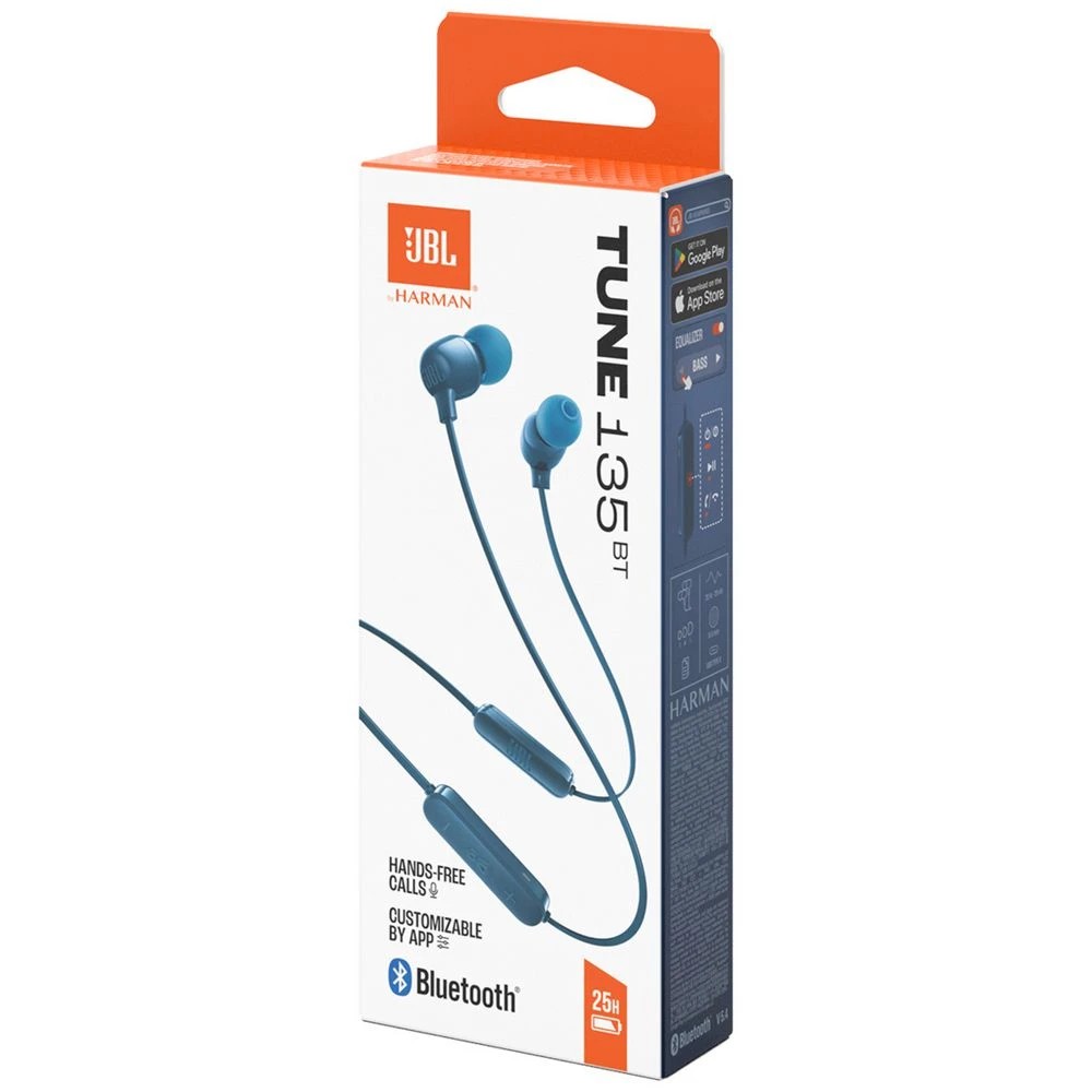 5 JBL Tune 135BT Wireless In-ear Headphones Blue, 5 of 5