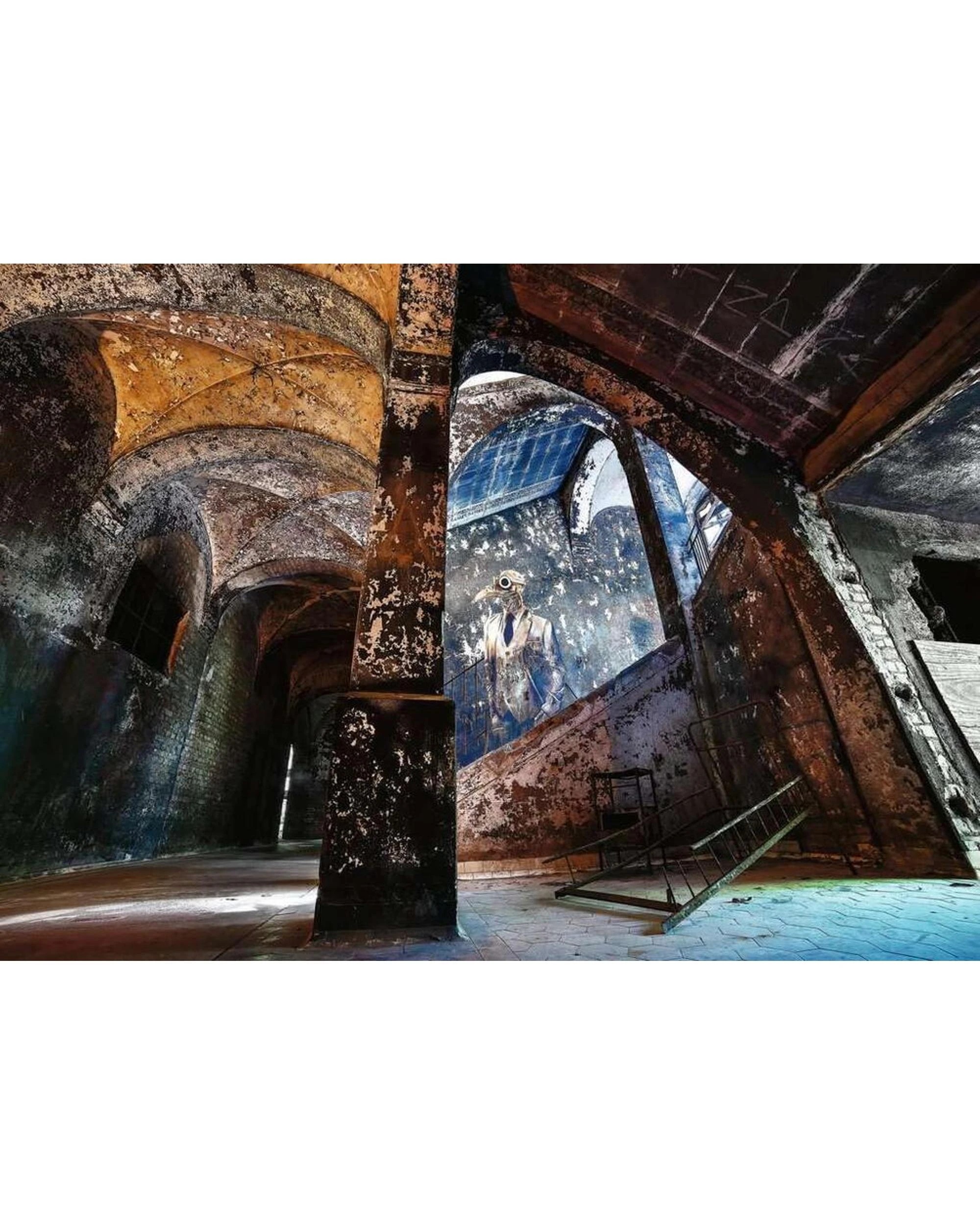 2 Ravensburger Lost Places Alpenhaus Graffito 1000 Piece Puzzle, 2 of 3