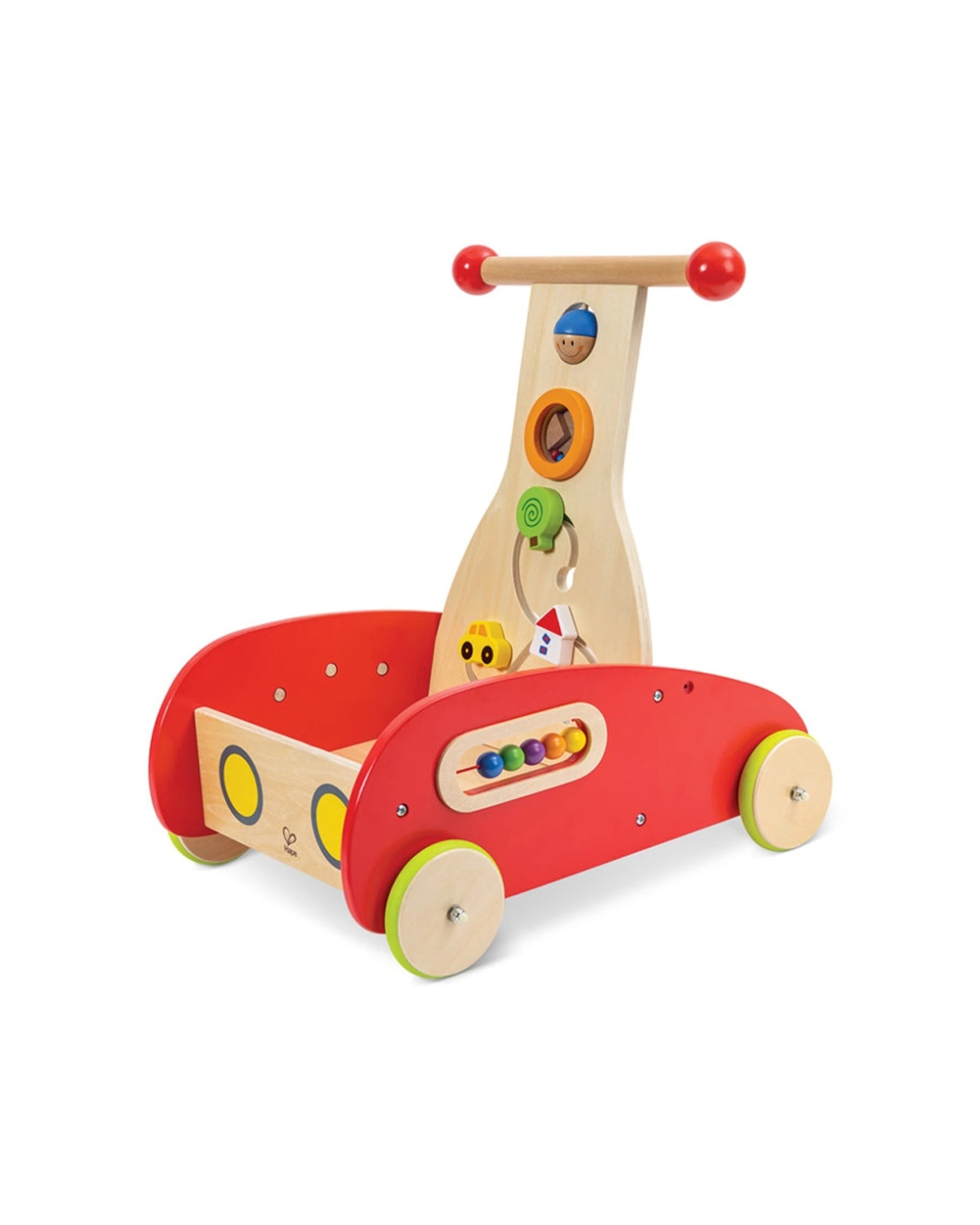 1 Hape Wonder Walker Push With Busy-Box Toddler Walker Kids 33.3x46x50.5cm - Multi, 1 of 5