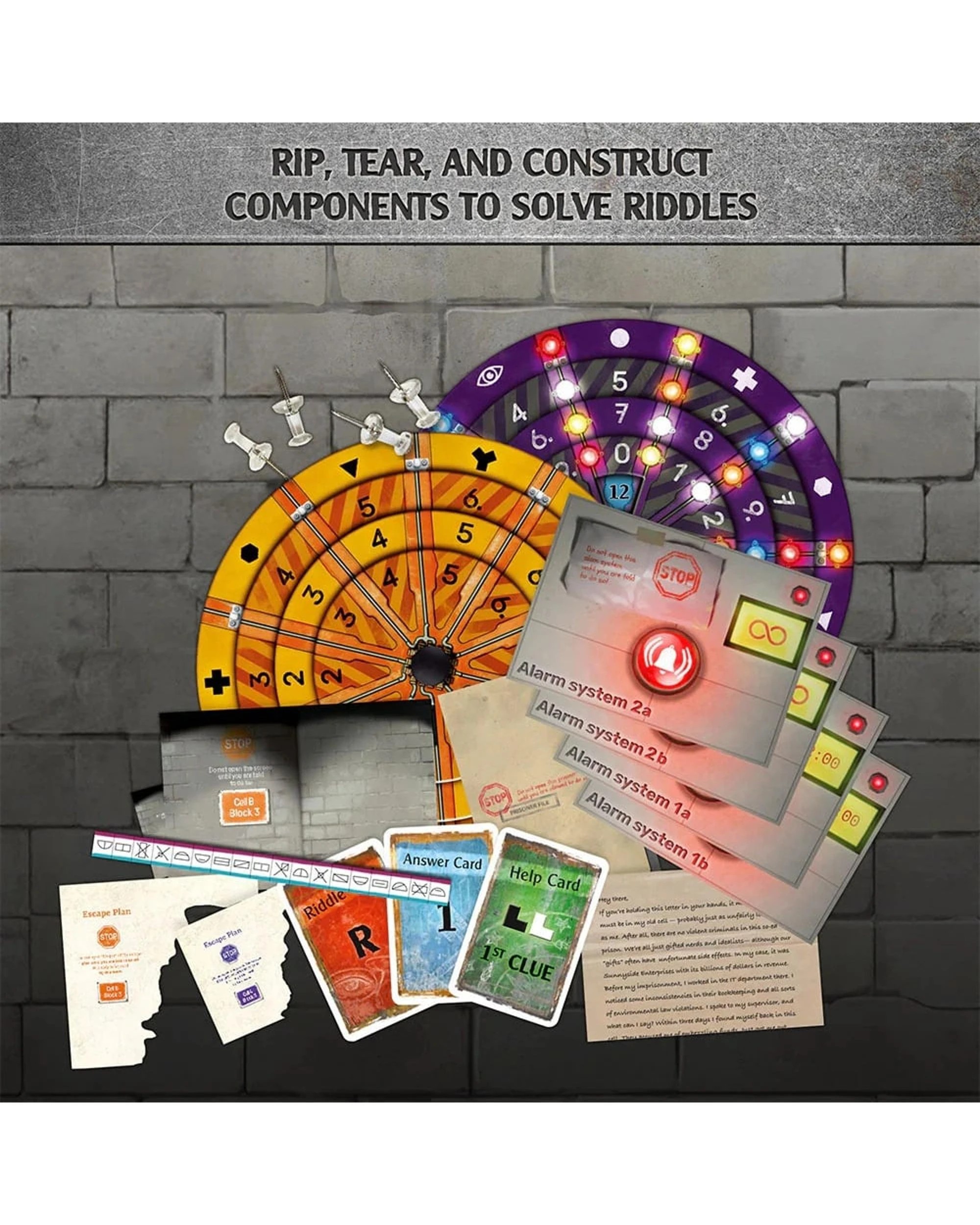 3 Exit The Game Prison Break Puzzle Game, 3 of 5