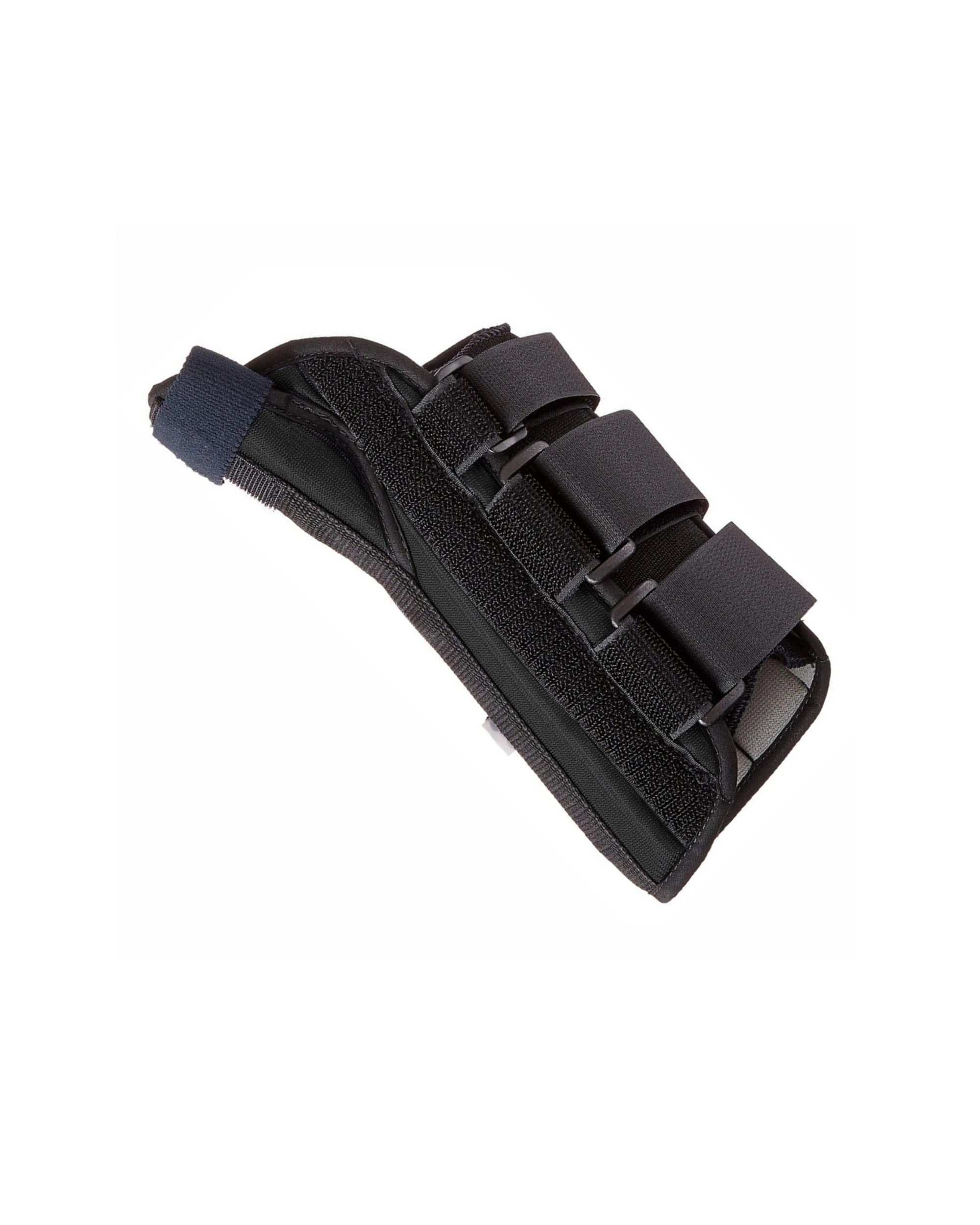 1 Bodyassist Deluxe Wrist Thumb Spica Brace Anatomical Contour Right Small - Black, 1 of 7