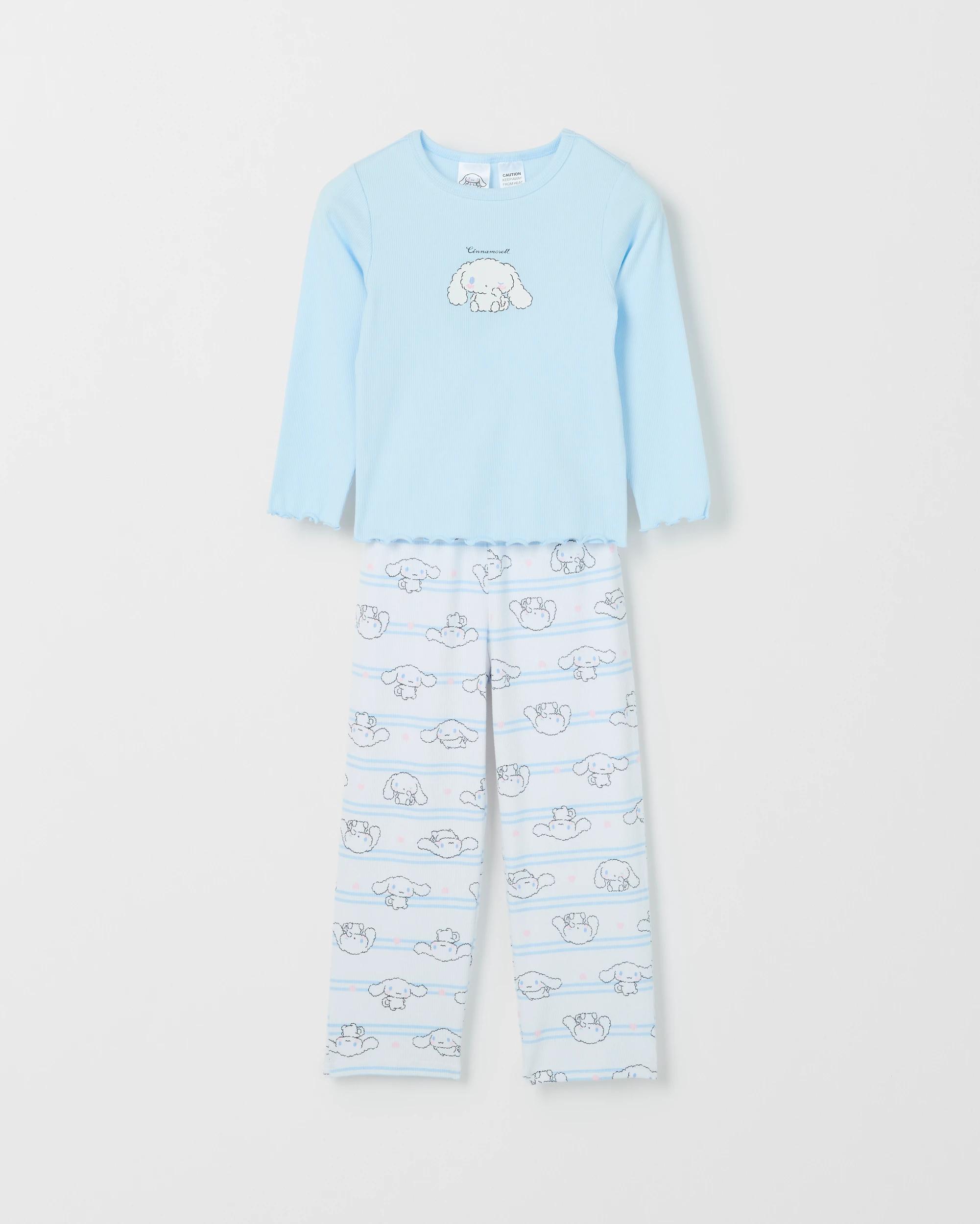 1 Hello Kitty Australian Cotton Younger Girls Knit Pyjama Set CINNAMOROLL, 1 of 3