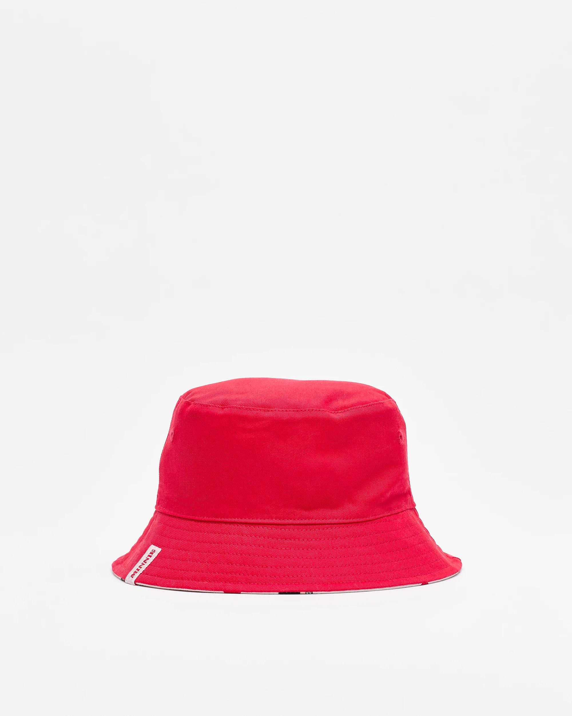 3 Disney Kids Licensed Minnie Mouse Icons Reversible Bucket Hat WHITE, 3 of 3