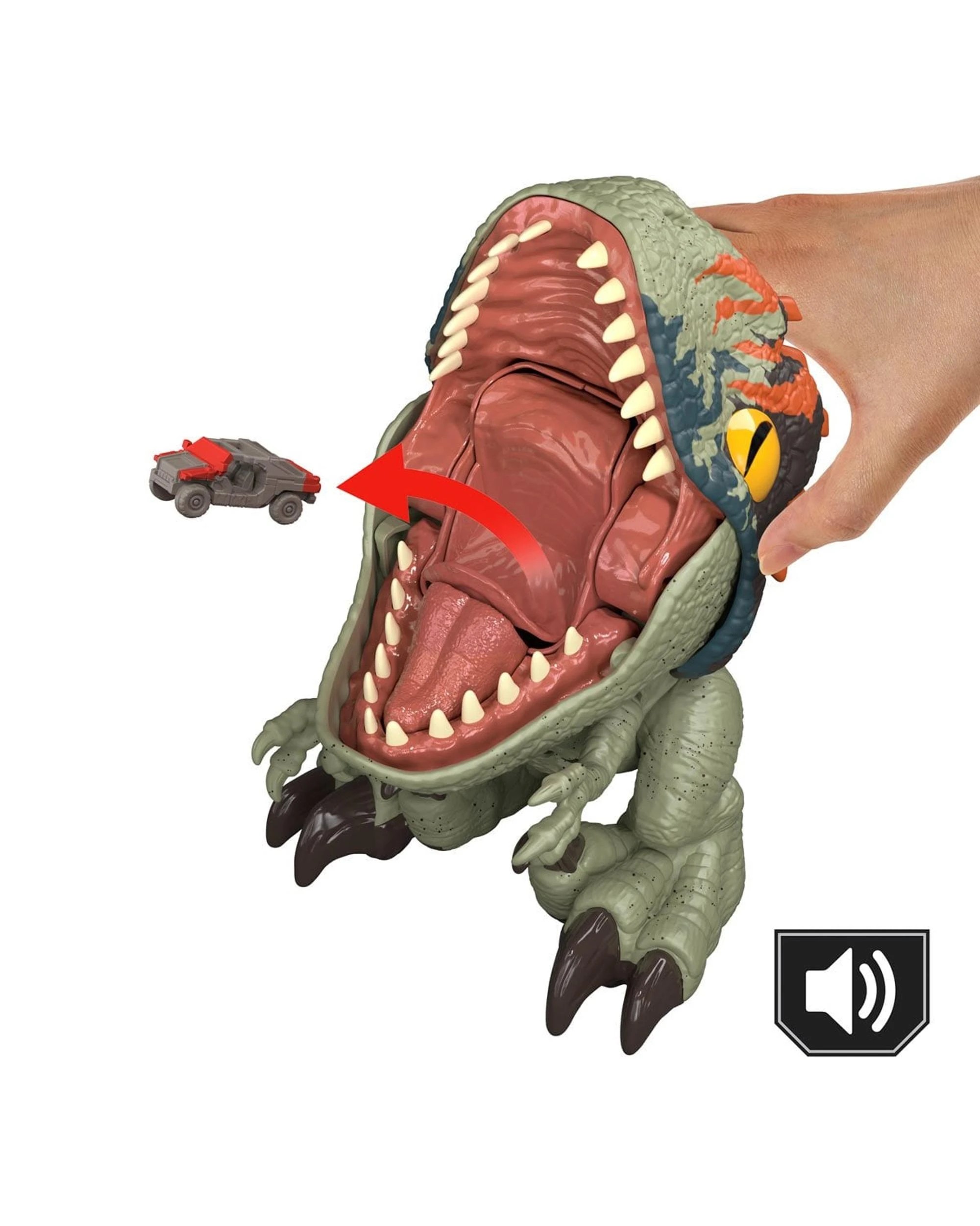 7 Jurassic World Fierce Feeder Velociraptor Action Figure, 7 of 7