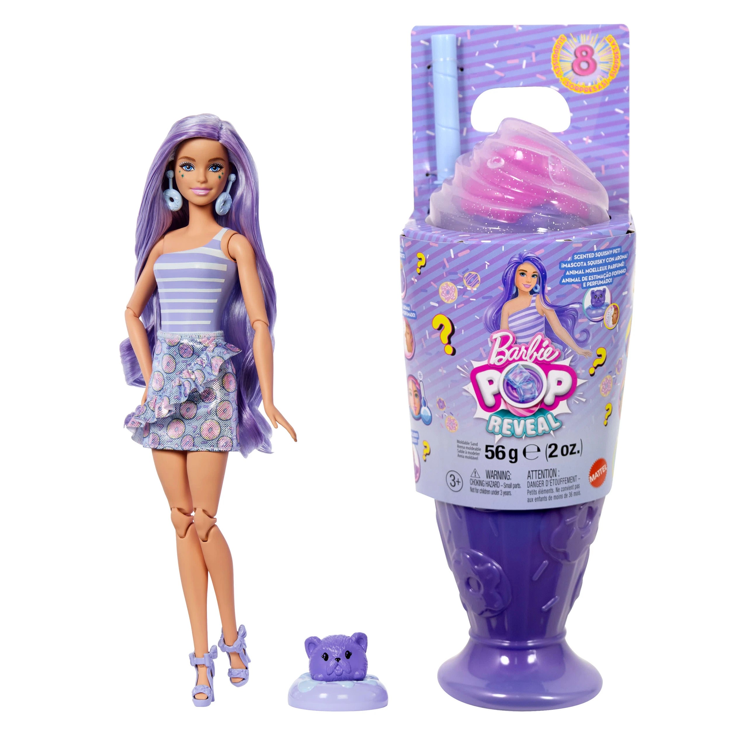 2 Barbie Pop Reveal Treat Series - Assorted, 2 of 7