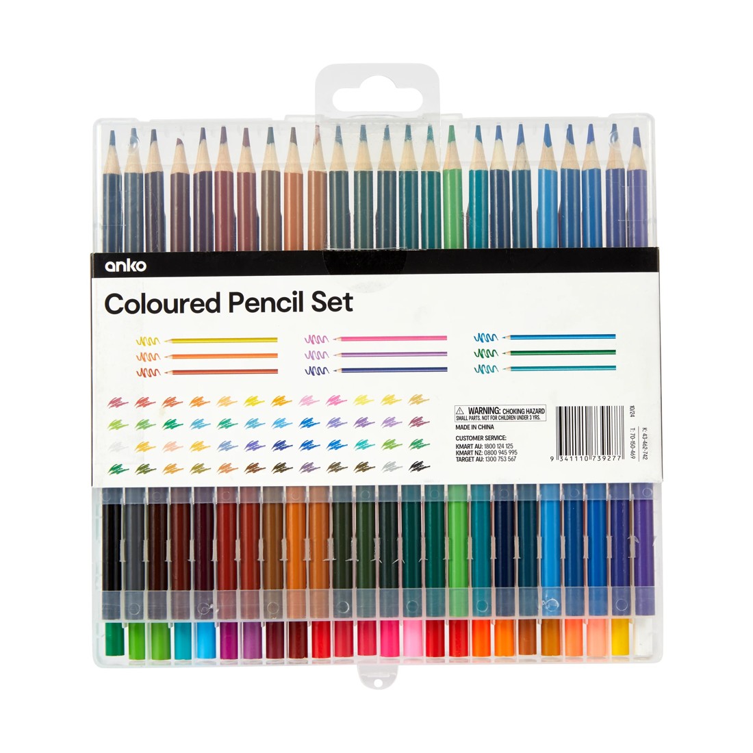 6 48 Piece Coloured Pencil Set, 6 of 6