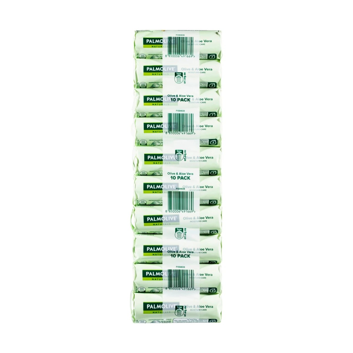 3 Palmolive 10 Pack Naturals Moisture Care Bar Soap 90g - Olive & Aloe Vera, 3 of 10