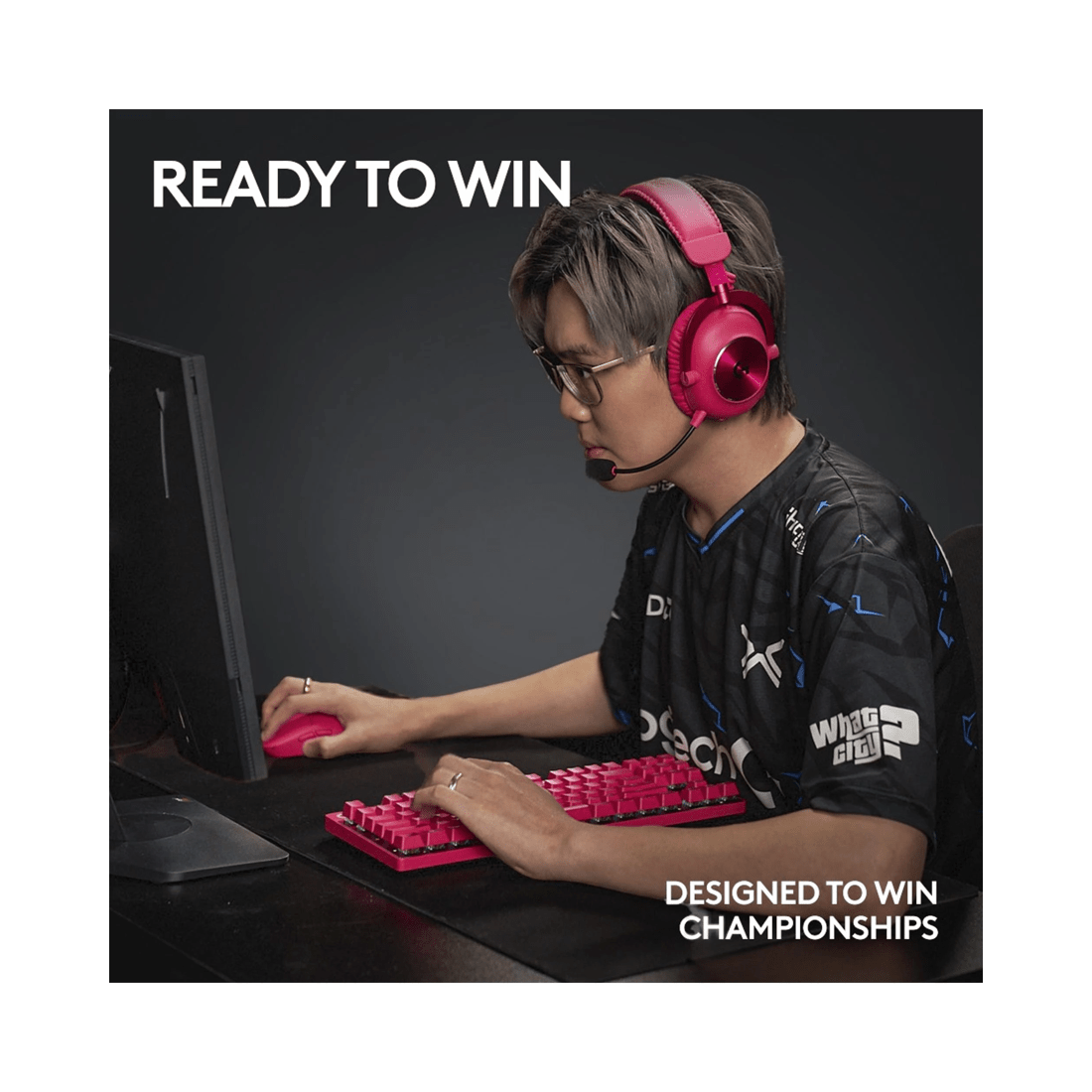 6 Logitech G PRO X TKL LIGHTSPEED Gaming Keyboard - Magenta - Pink, 6 of 8