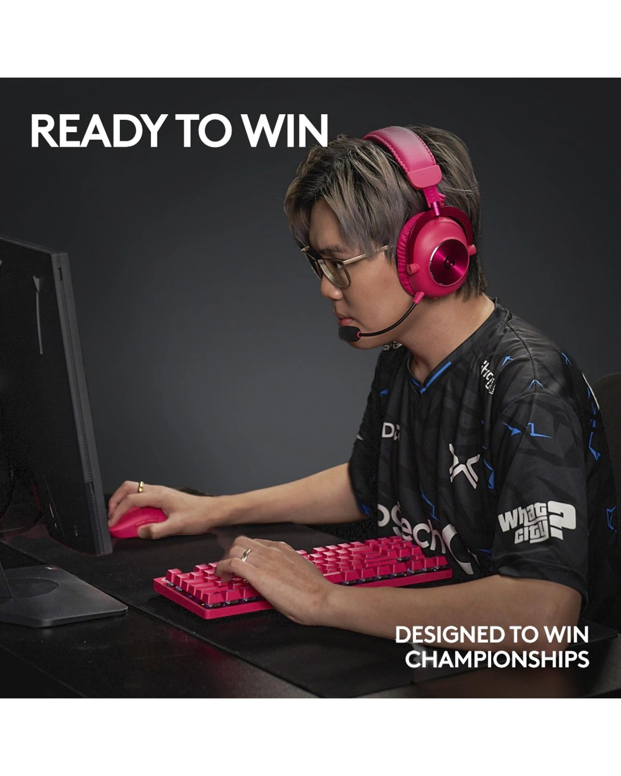 6 Logitech G PRO X TKL LIGHTSPEED Gaming Keyboard - Magenta - Pink, 6 of 8