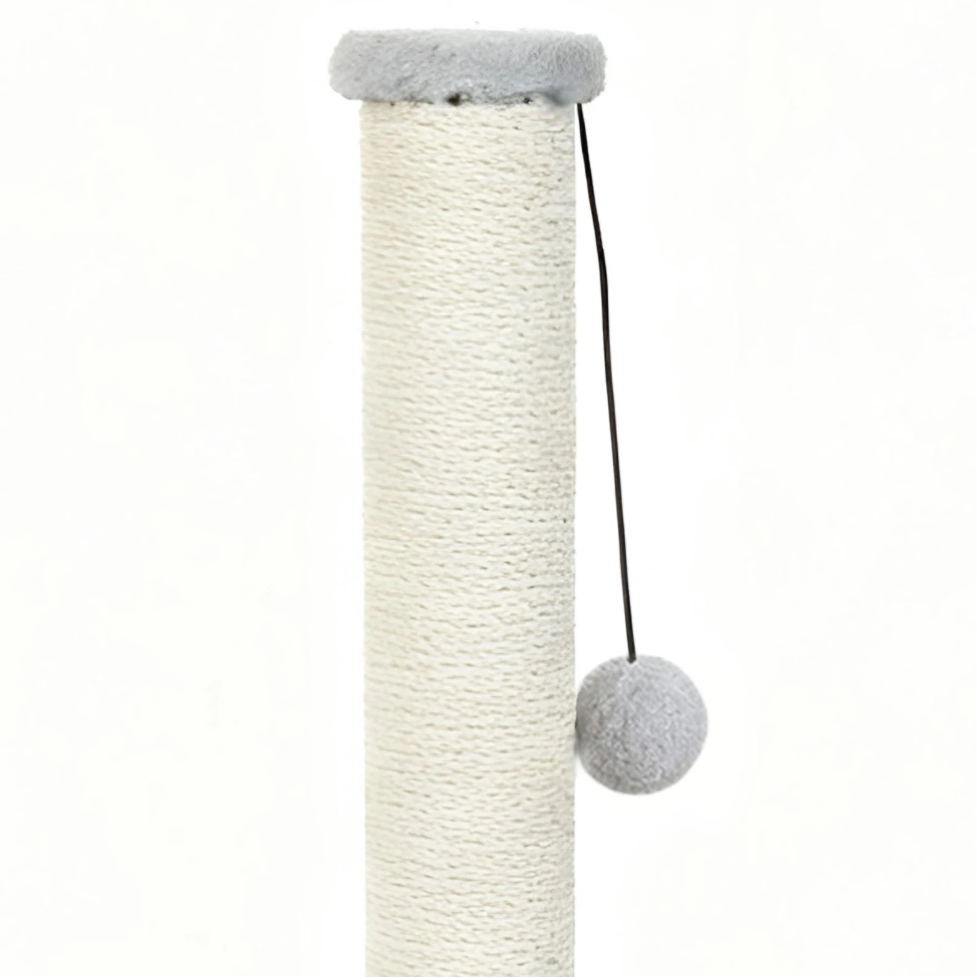 4 Pawz Cat Scratching Post 74cm - Grey, 4 of 9