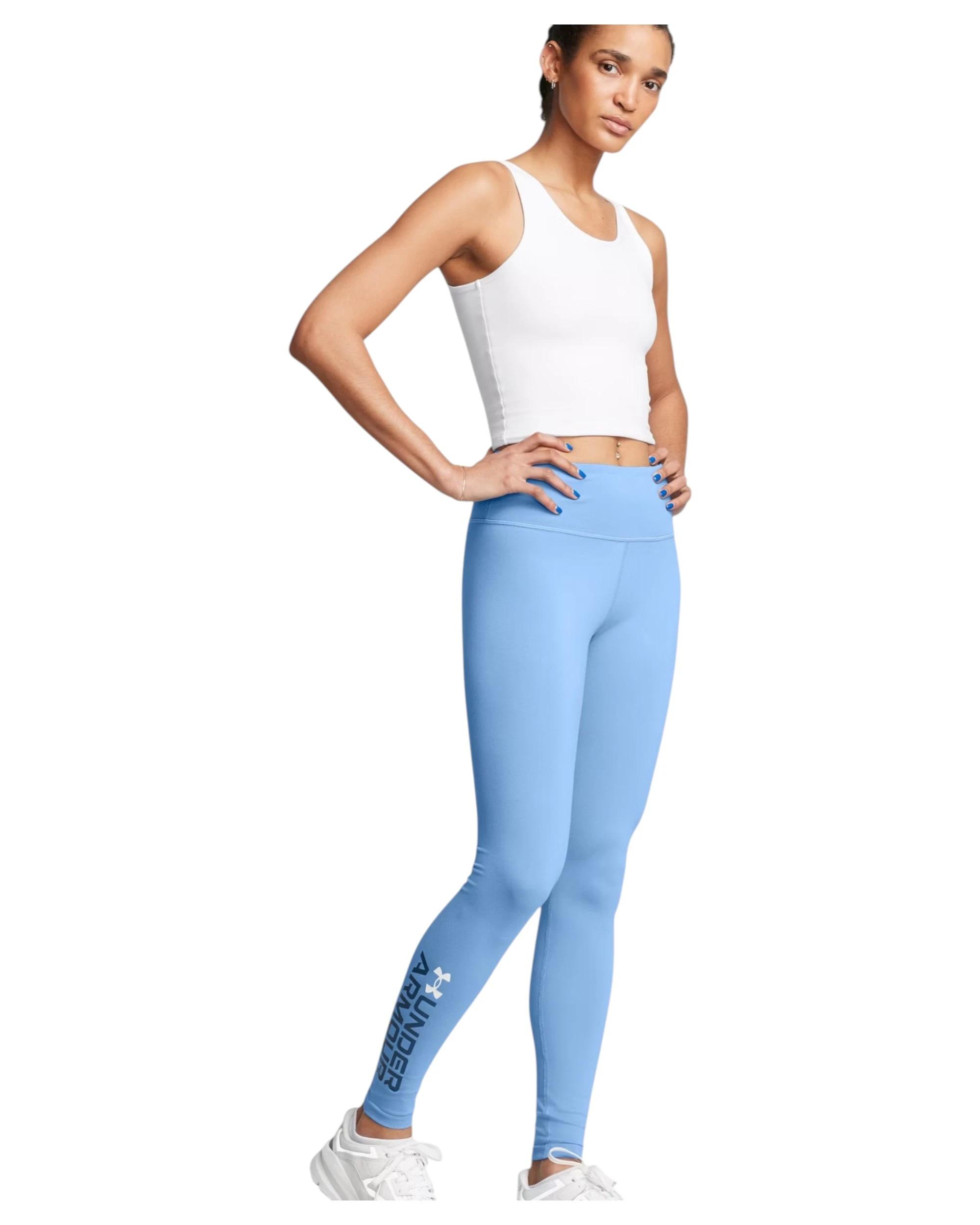 3 Under Armour Womens Campus Graphic Horizon Blue Leggings HORIZON BLUE, 3 of 6