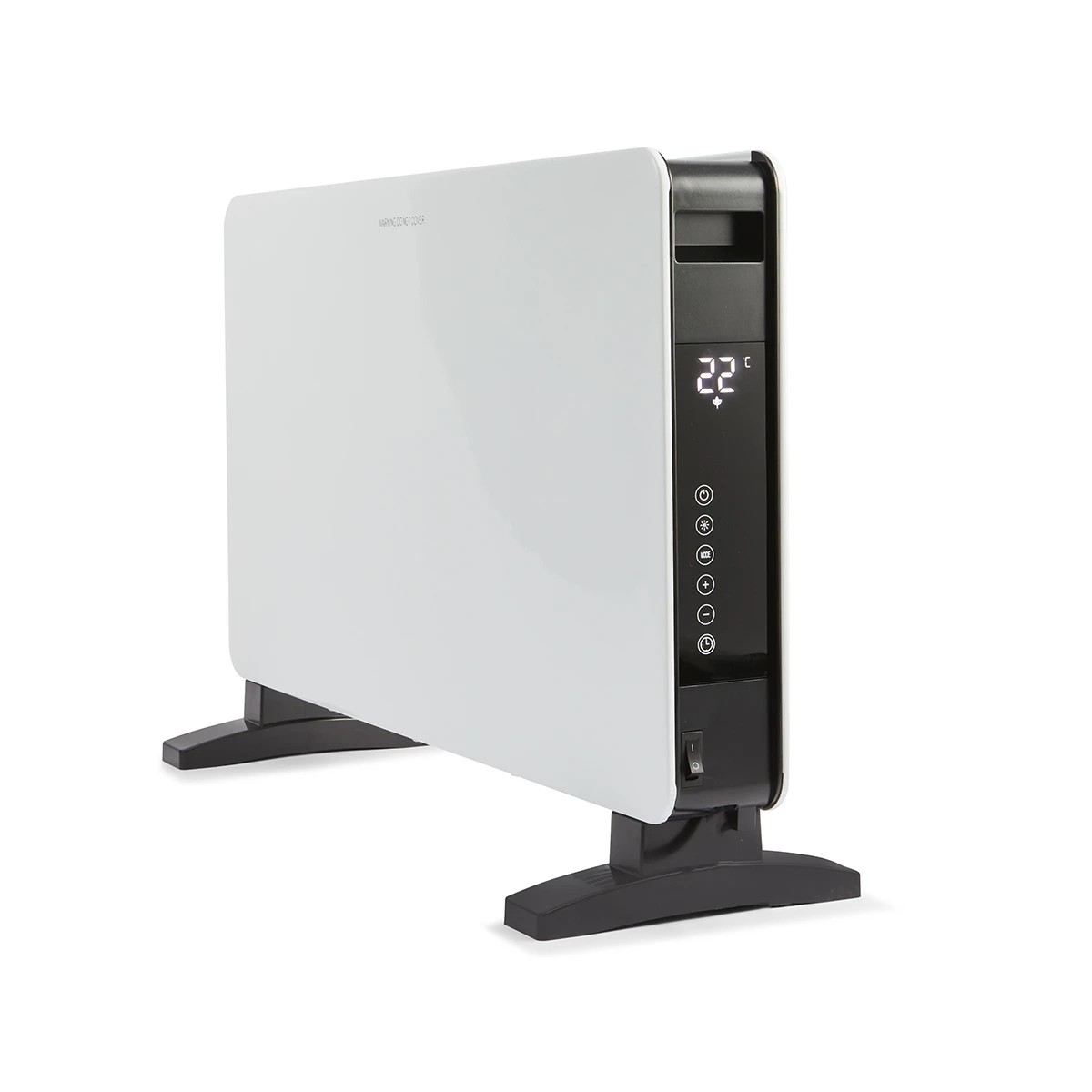 4 Convection Heater with Timer - White and Black, 4 of 9