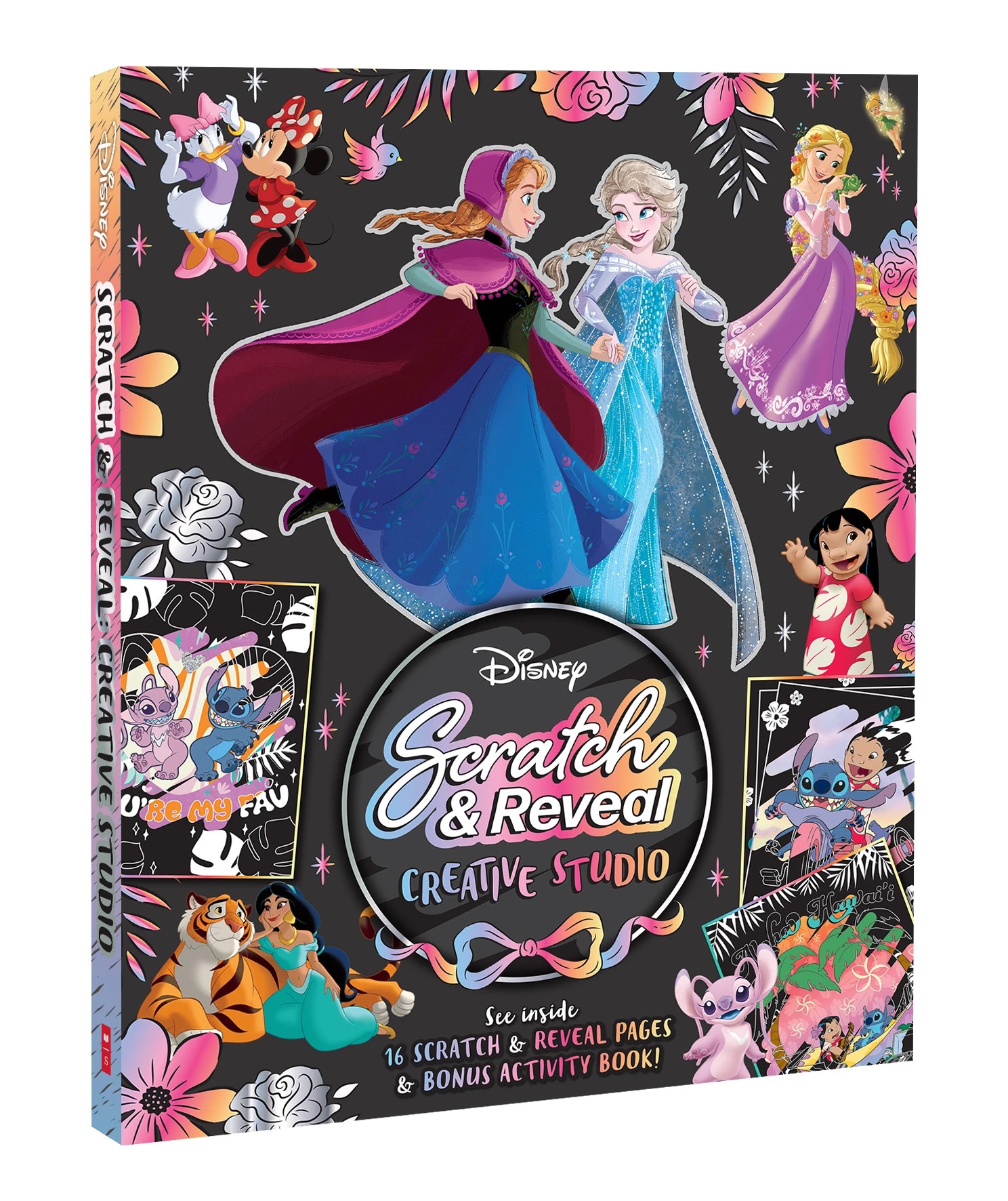 1 Disney: Scratch and Reveal Creative Studio Kit - Book, 1 of 1