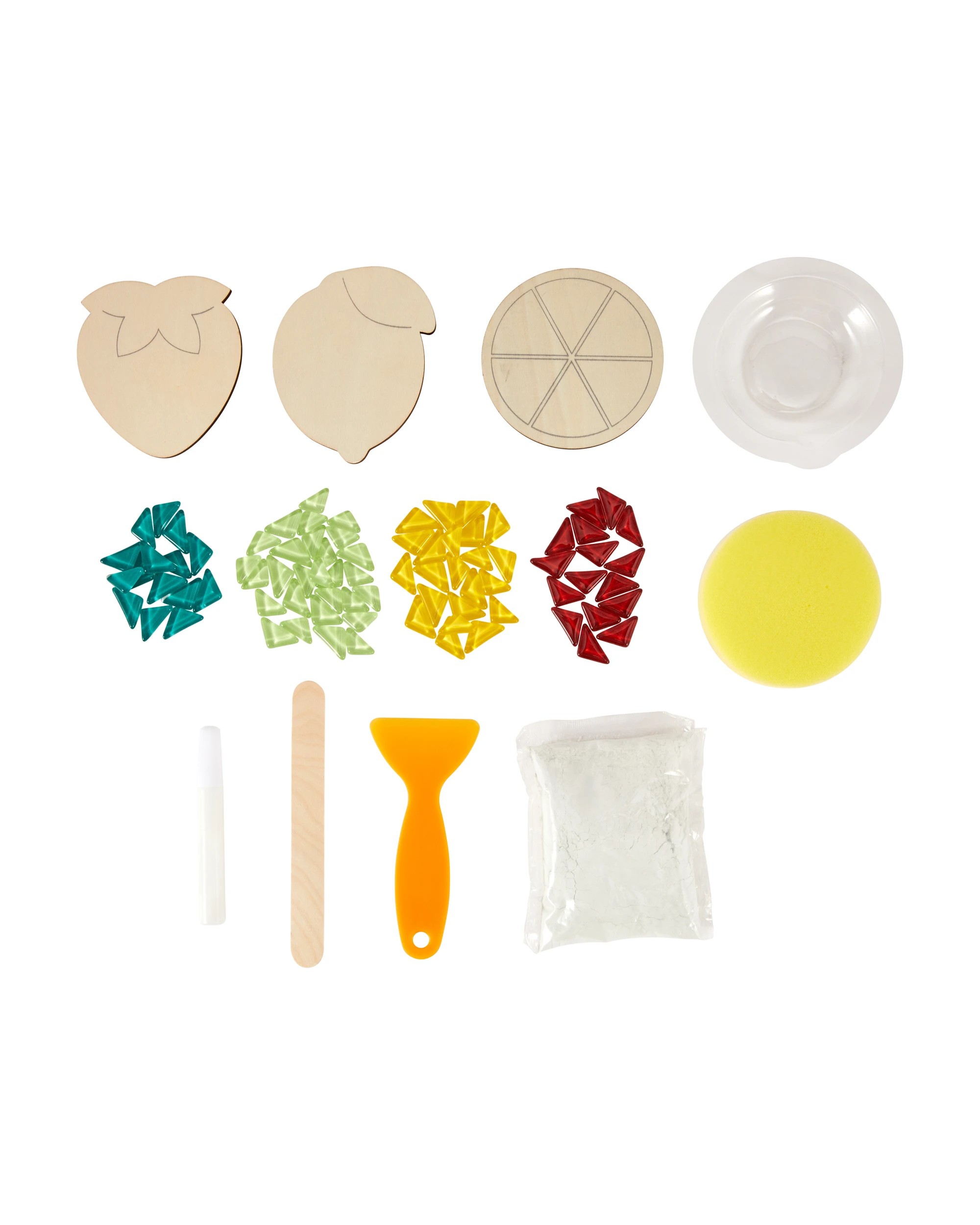 2 Mosaic Coaster Craft Kit, 2 of 3