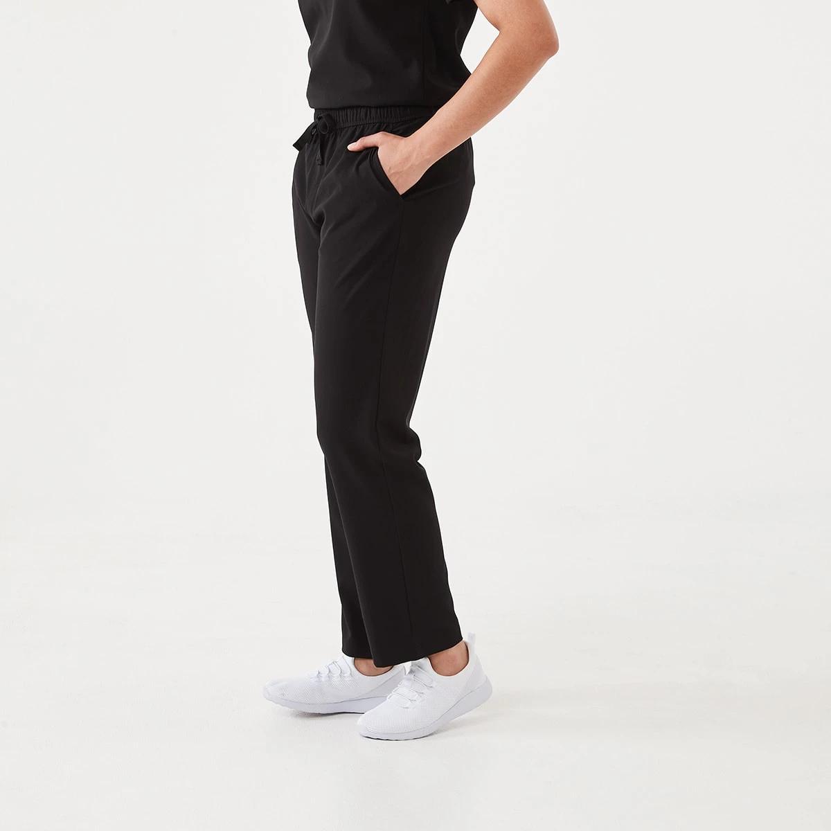 2 Work Scrub Pants Black, 2 of 7