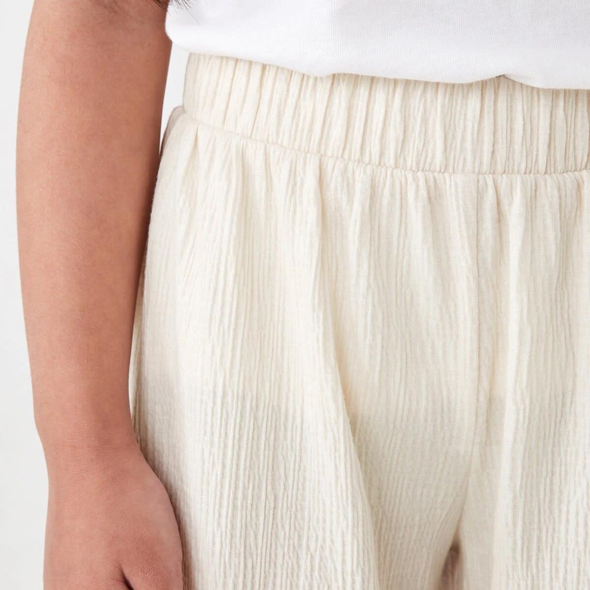 3 Textured Pants CHALK, 3 of 6