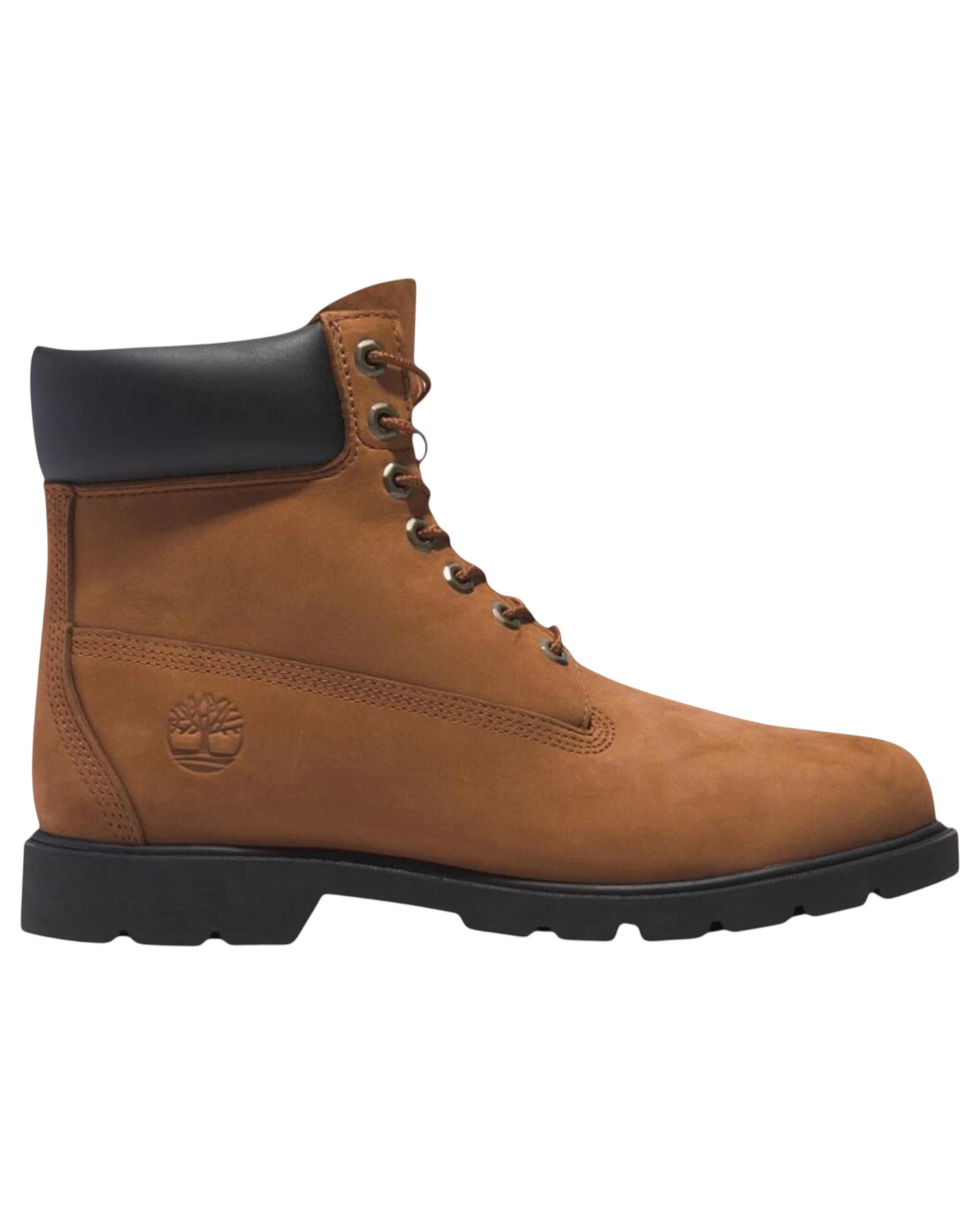 1 Timberland Mens 6-Inch Rust Nubuck Classic Waterproof Boots RUST NUBUCK, 1 of 8