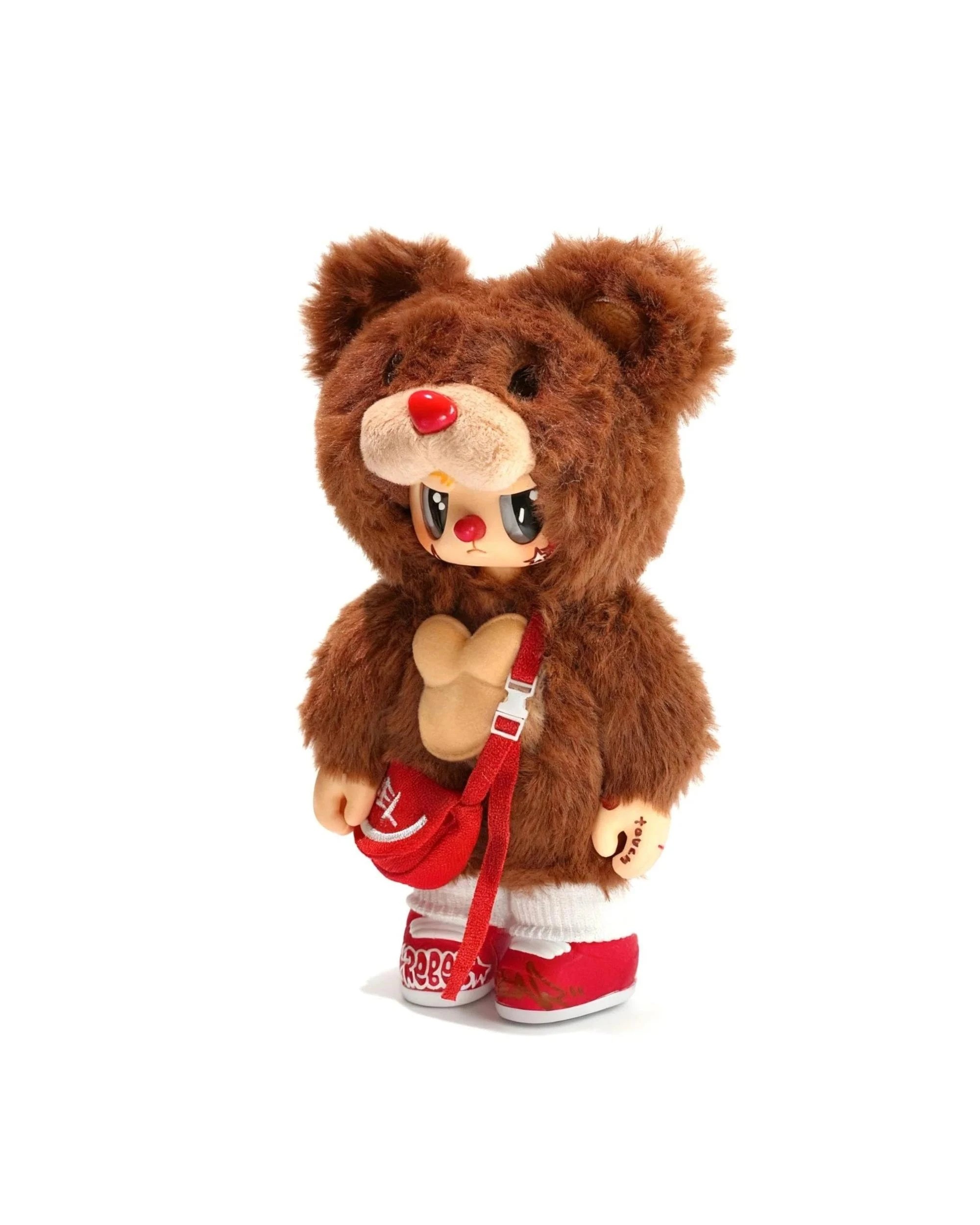 5 Rebel Bear Moveable Bag Series Plush Blind Box, 5 of 6