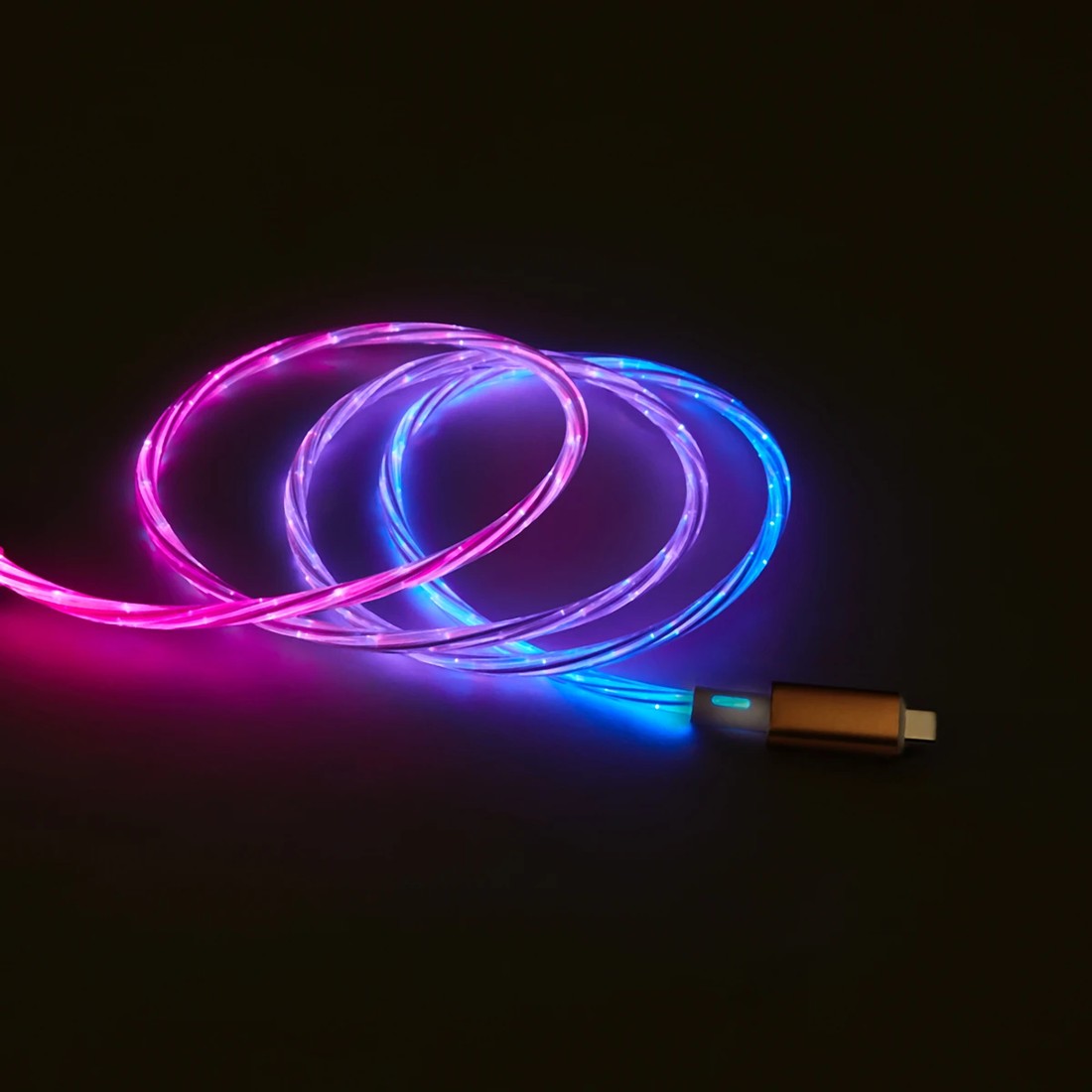 5 USB-A to C 1m Cable with Light Star, 5 of 10