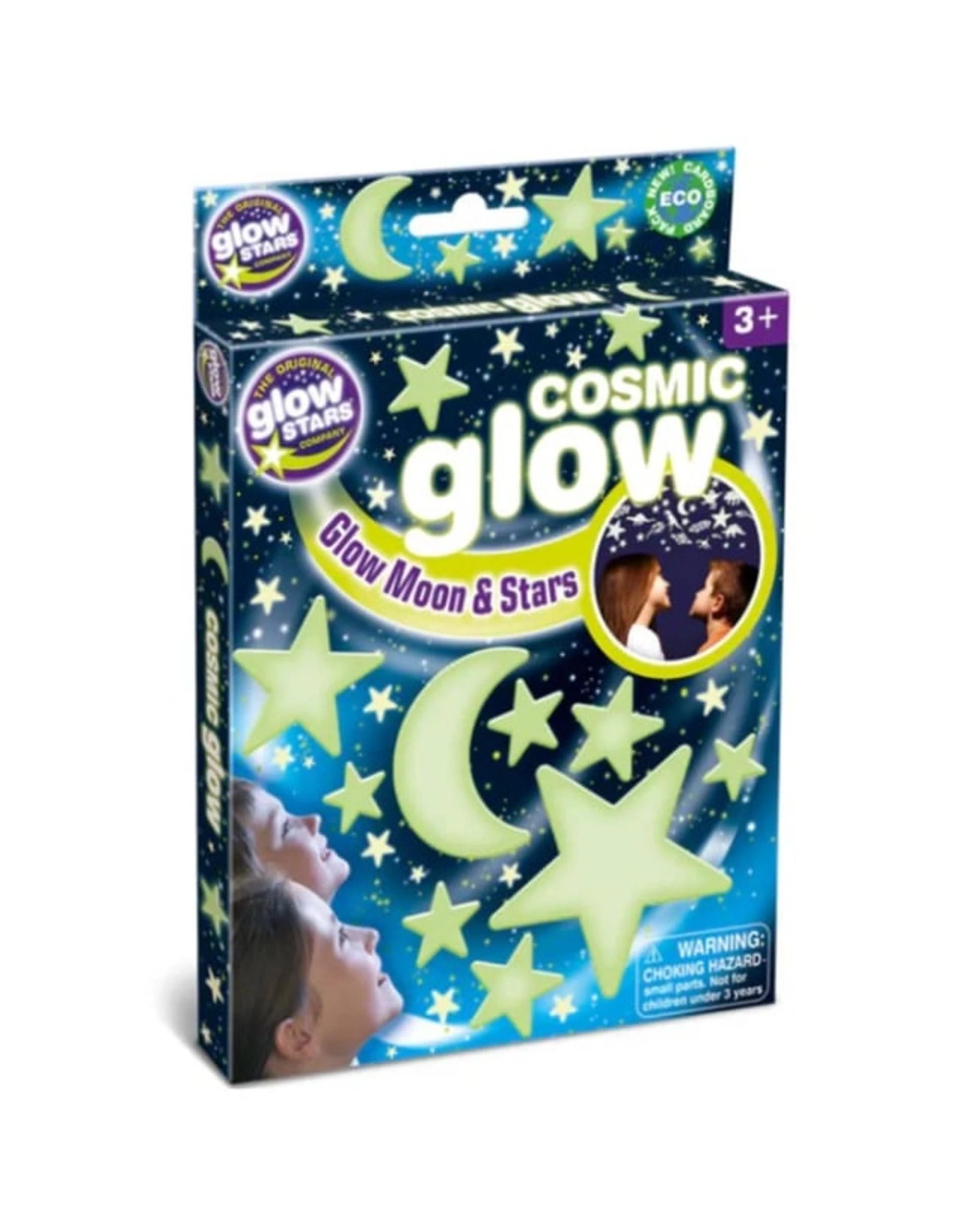 1 Original Glow Stars Cosmic Glow Moon and Stars 20 Pieces, 1 of 1