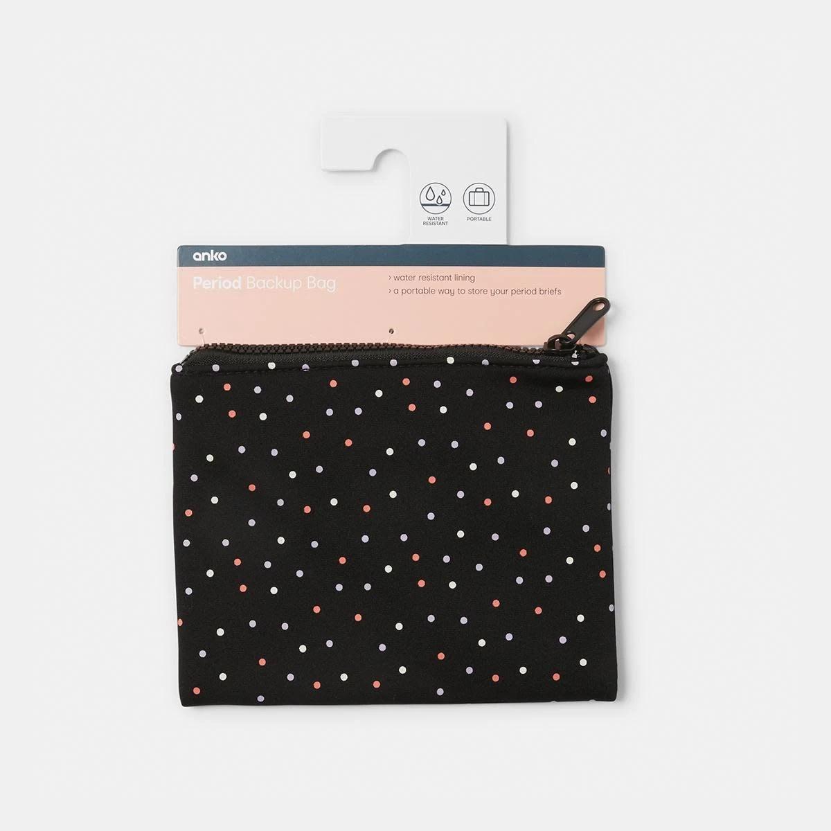5 Period Backup Bag Black Spot, 5 of 5