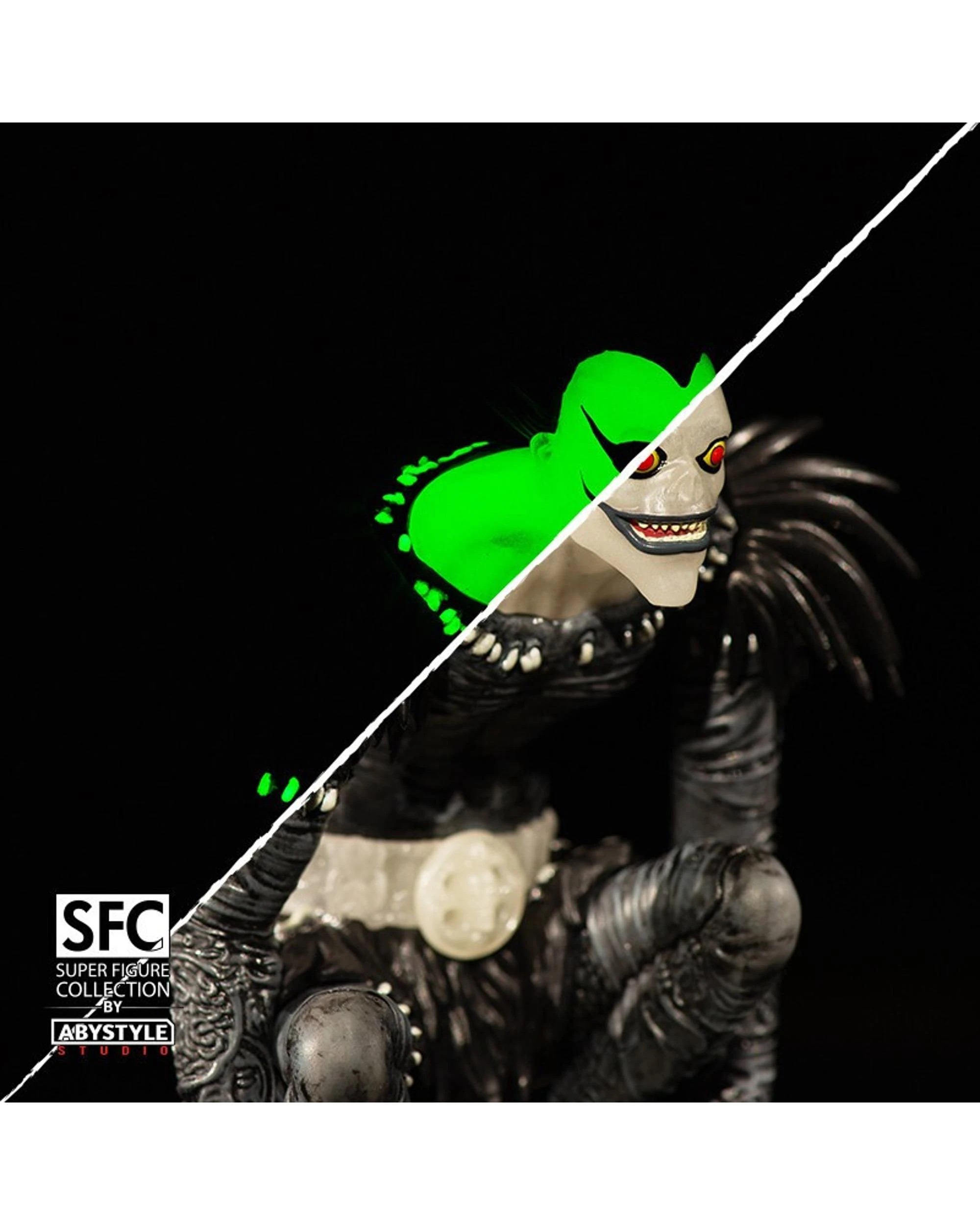 3 Super Figure Collection Death Note Ryuk Glow in the Dark Edition 1:10 Scale Figurine, 3 of 7