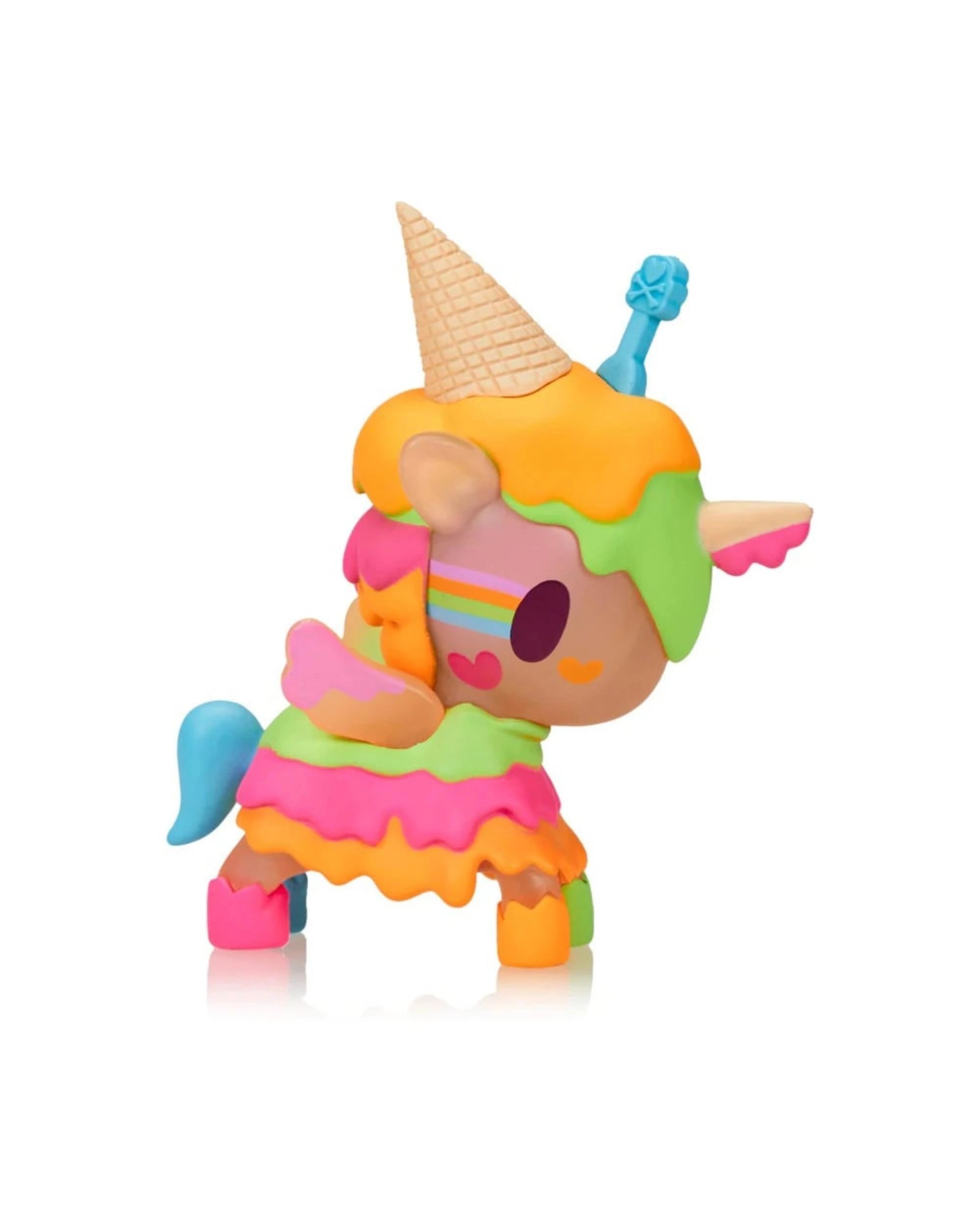 2 Tokidoki Unicorno Ice Cream Shop Neon Melty Limited Edition Figure, 2 of 4