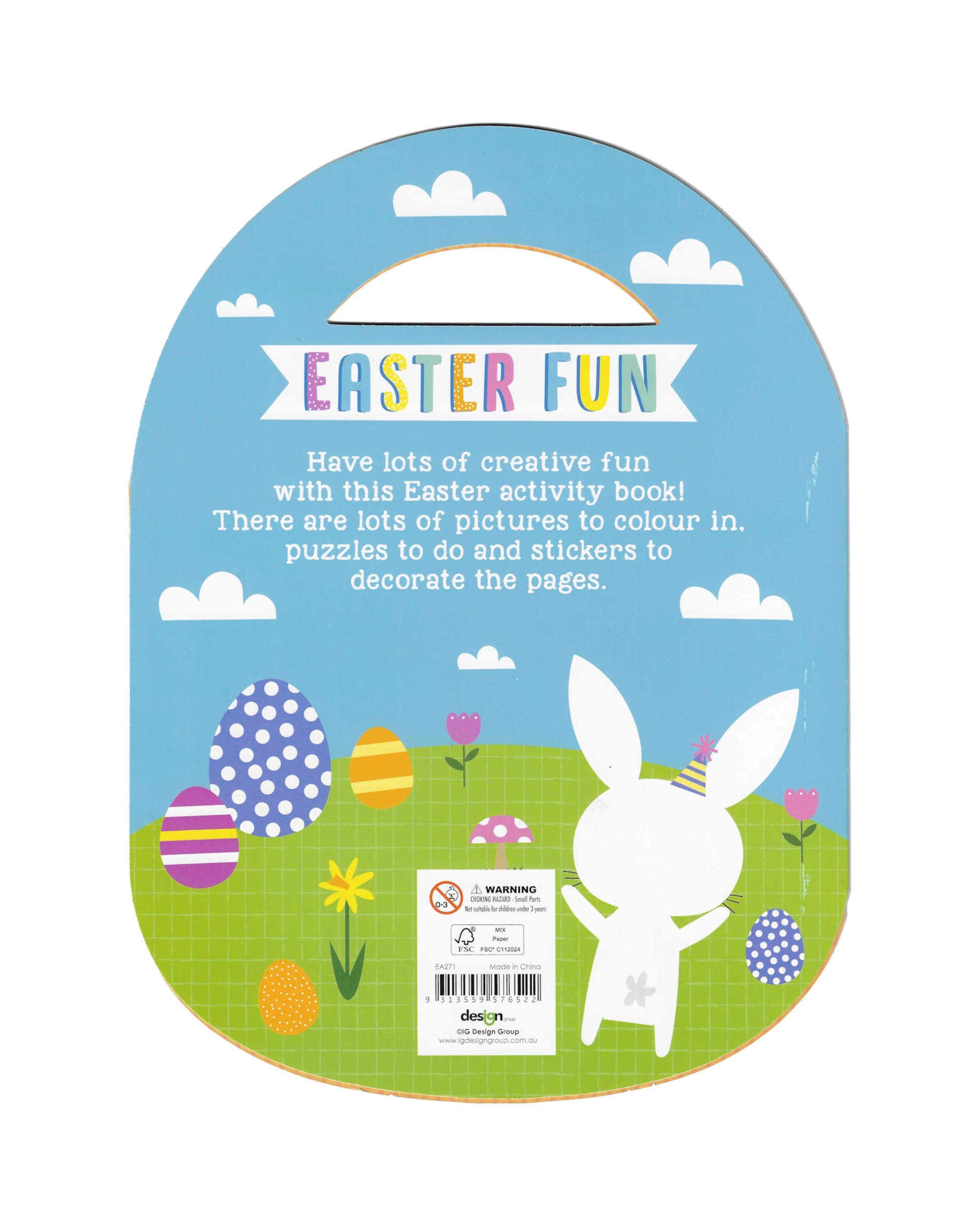 2 Design Group Easter Fun Activity Book With Stickers, 2 of 2