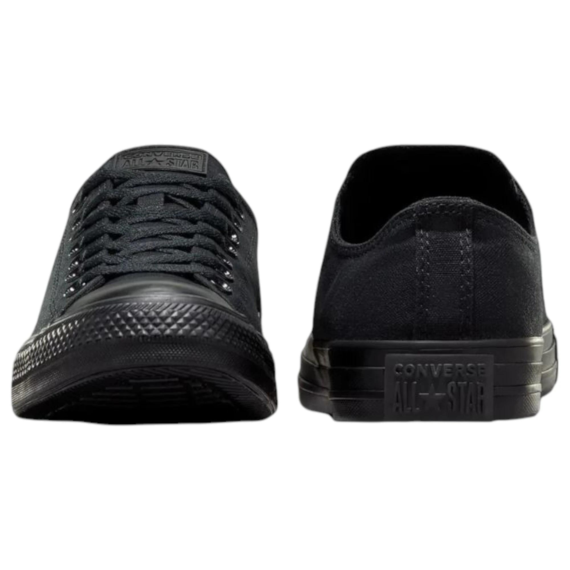 7 Converse Unisex Chuck Taylor All Star Classic High Top Shoes BLACK MONOCHROME, 7 of 8