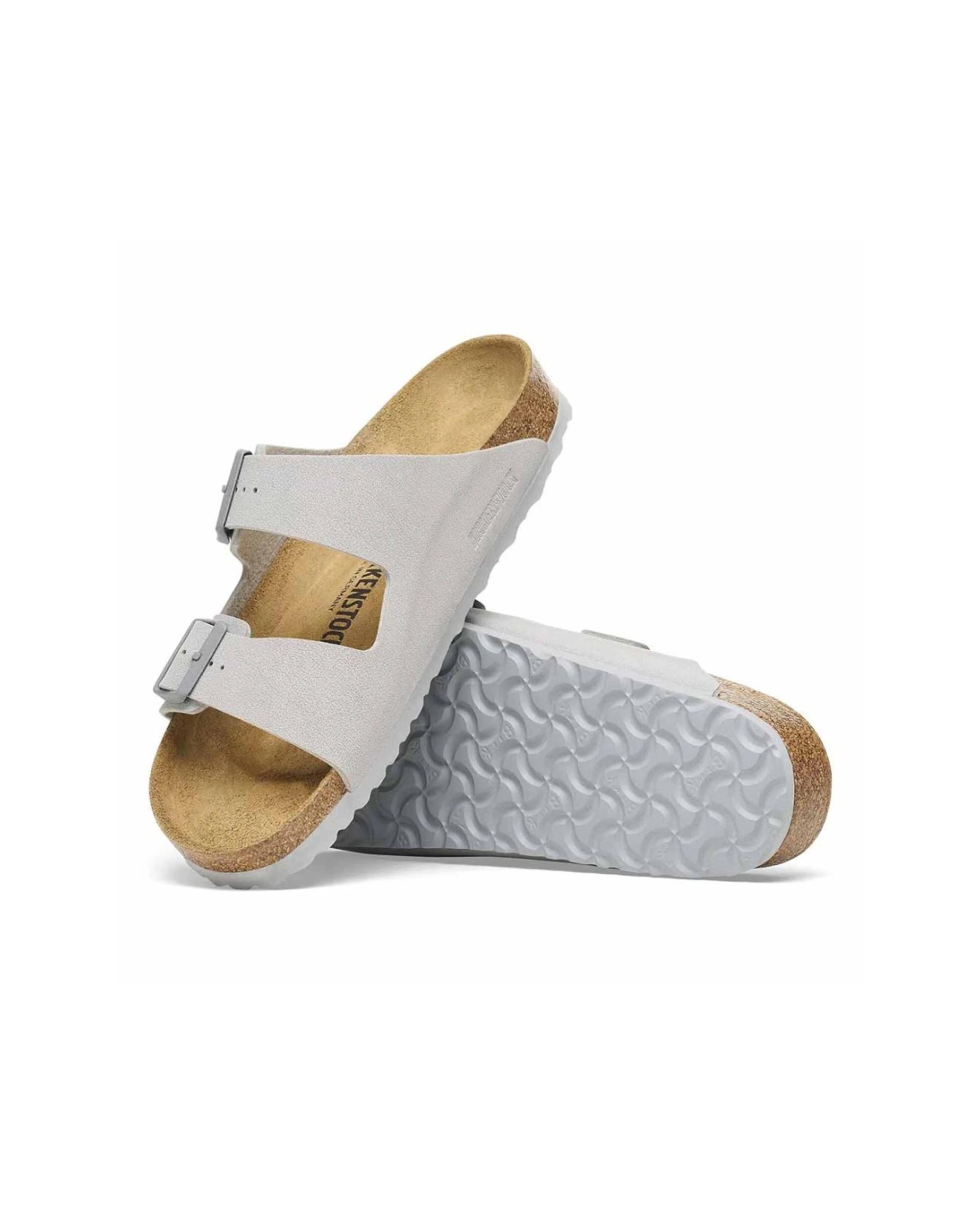 4 Birkenstock Arizona Birko-Flor Sandals Regular Width STONE COIN, 4 of 6
